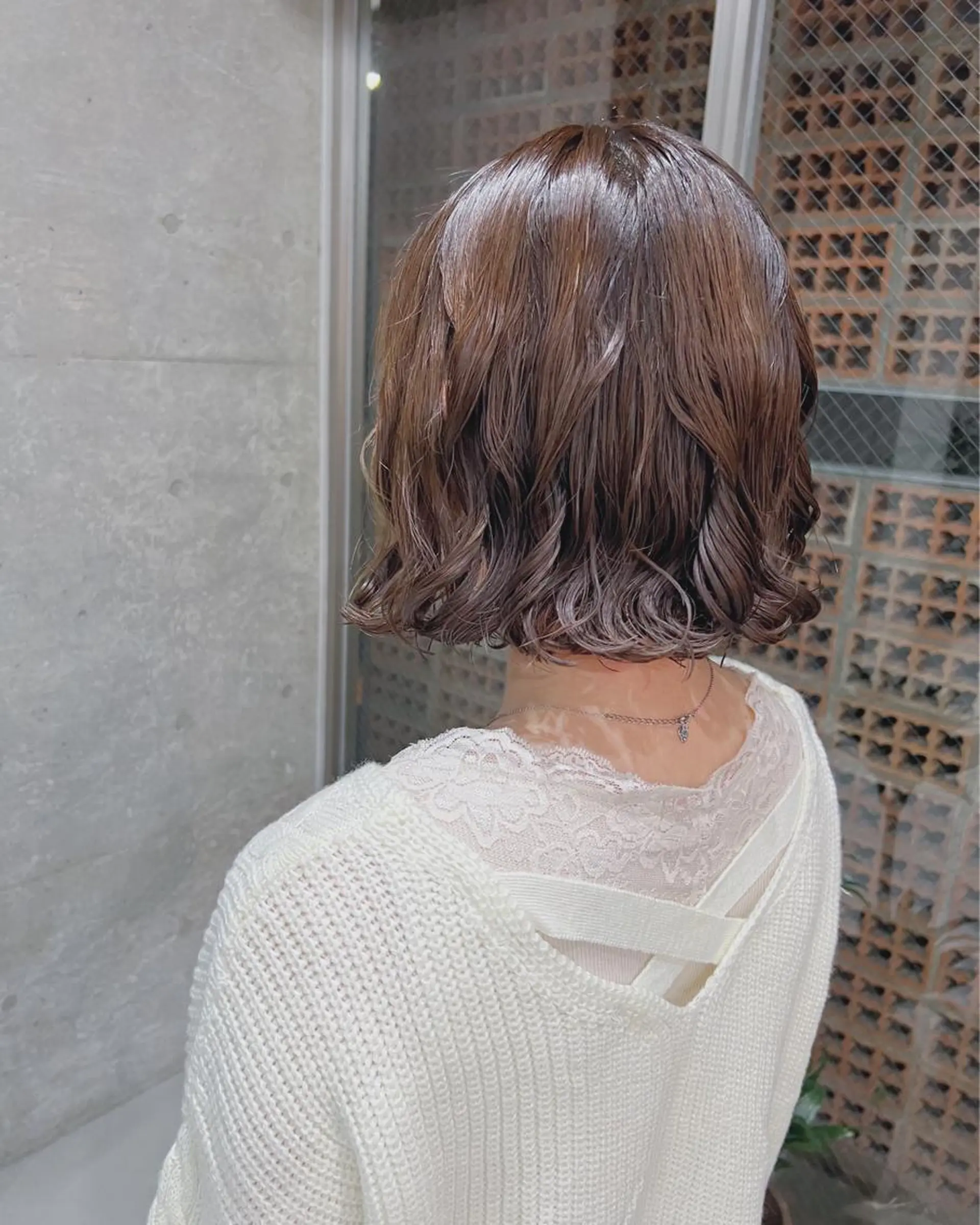 パーマ ボブパーマコテ巻き風 パーマNo1深江秀平のヘアスタイル