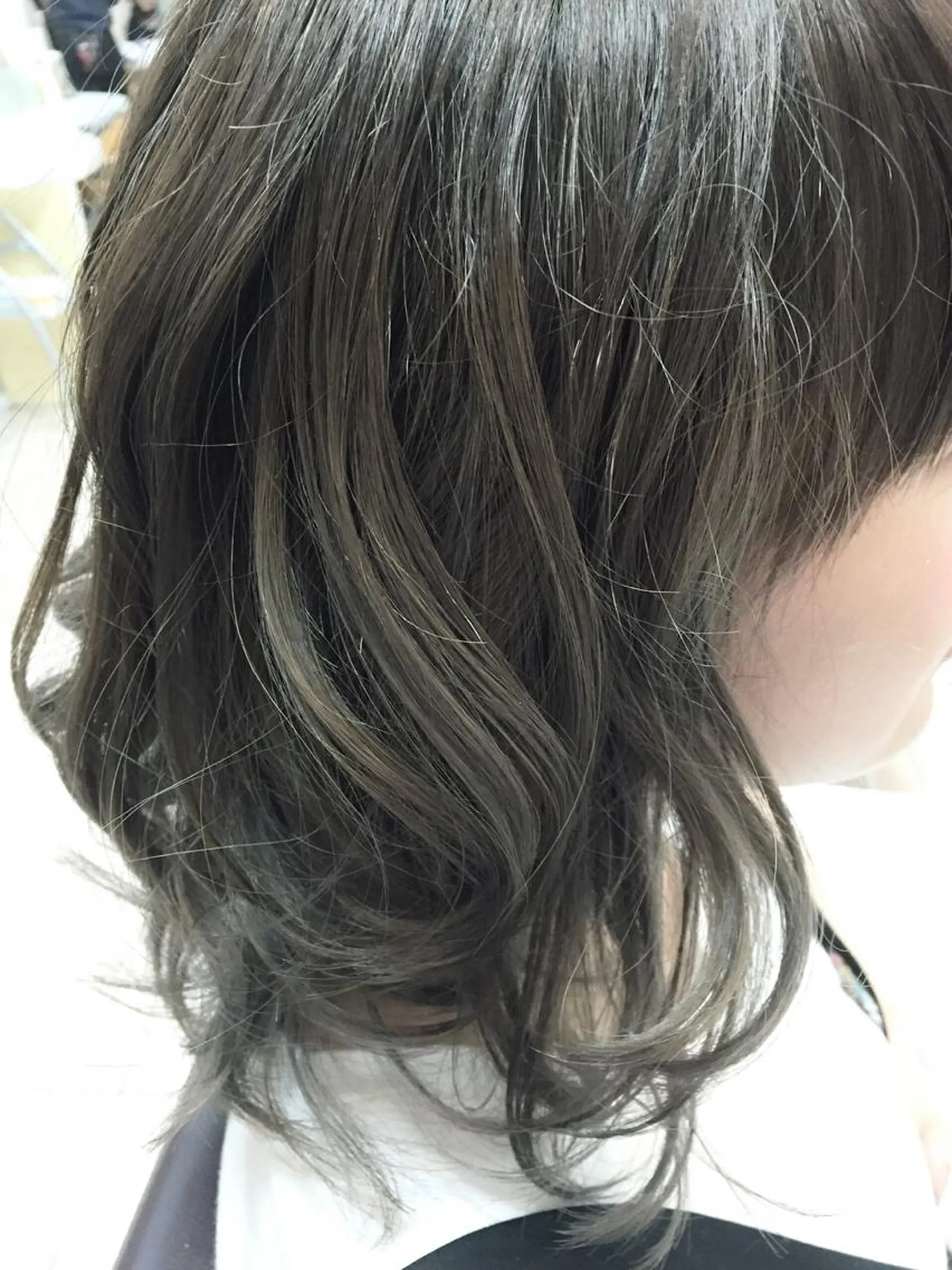 ショート ミディアム カラー アッシュ ハイライトカラー 外国人風カラー ハイライト fhami 店長 髪質改善　DAITOのヘアスタイル