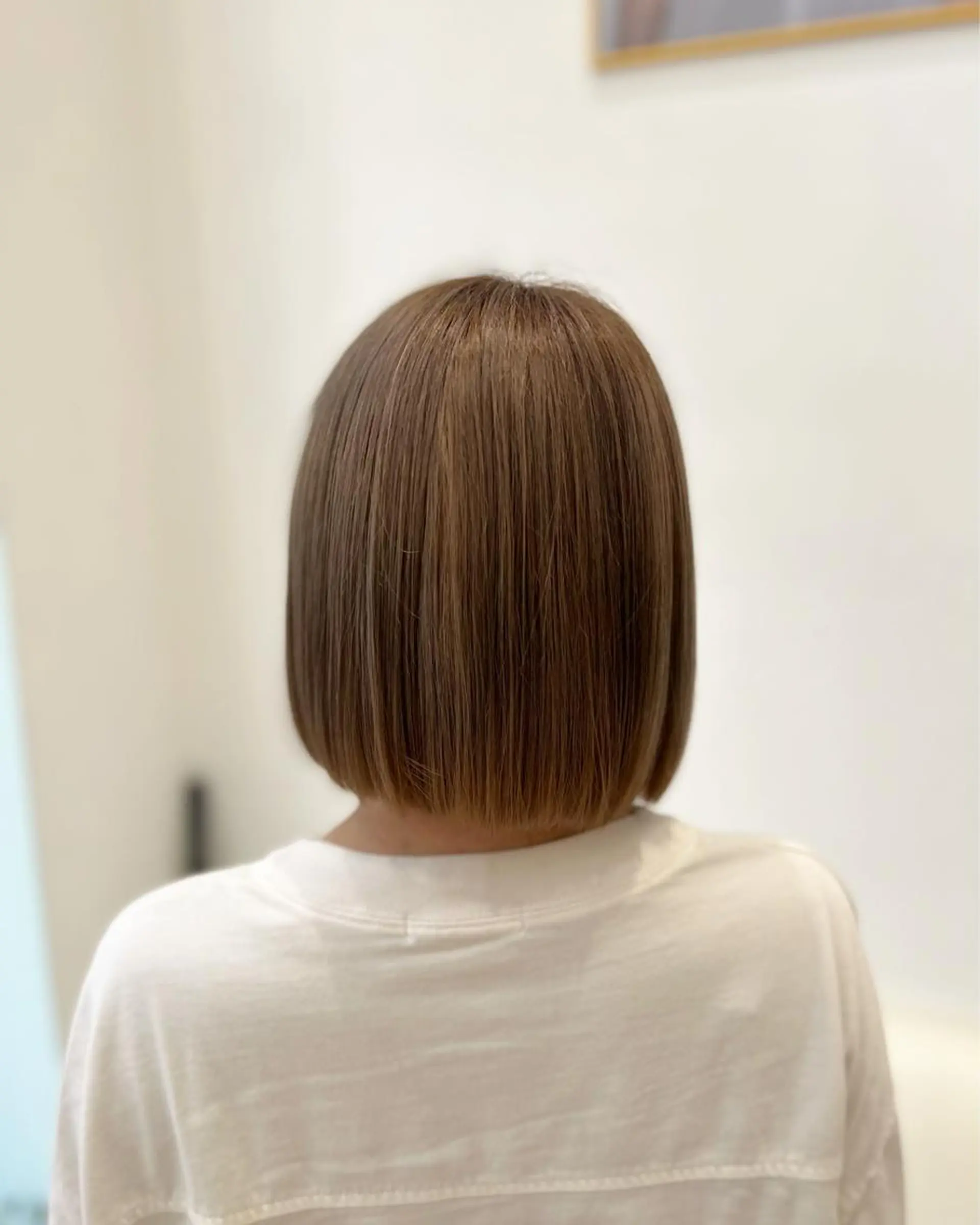 ミディアム カラー ヘアカラー 堀井 凌平のヘアスタイル