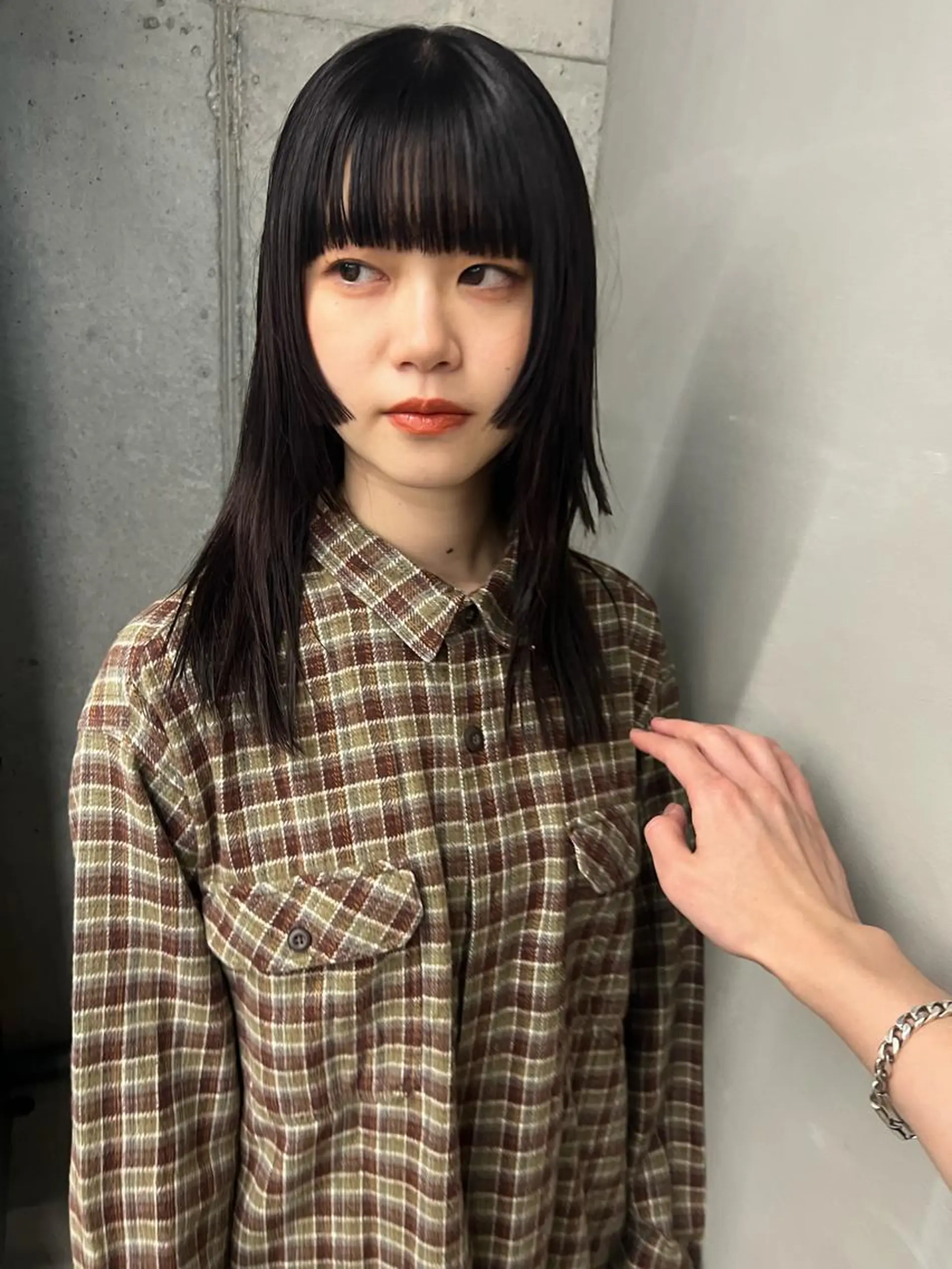 ミディアム カット sakoda shunkiのヘアスタイル