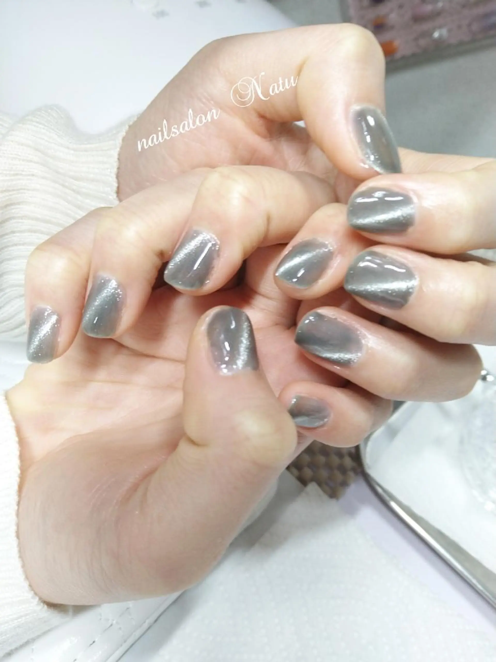 ネイル マグネットネイル nailsalon　 Natuのネイルデザイン