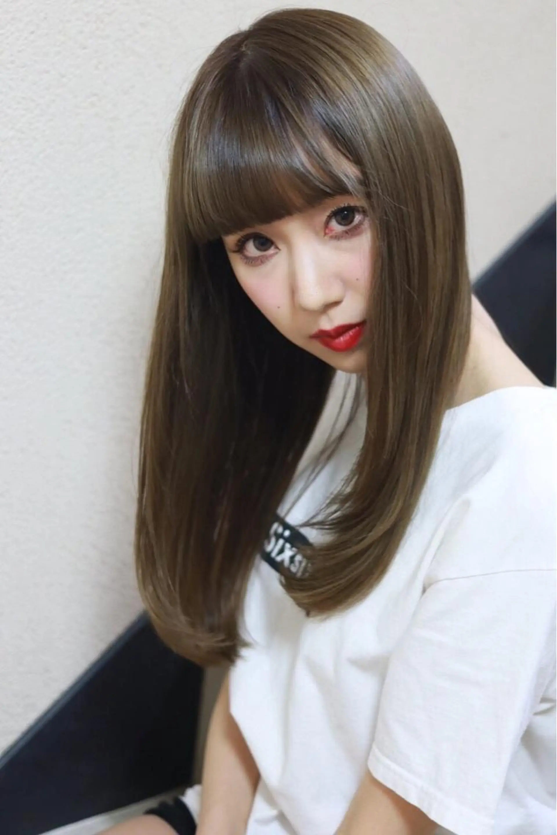 ロング 透明感カラー・ 髪質改善🩵イケダのヘアスタイル