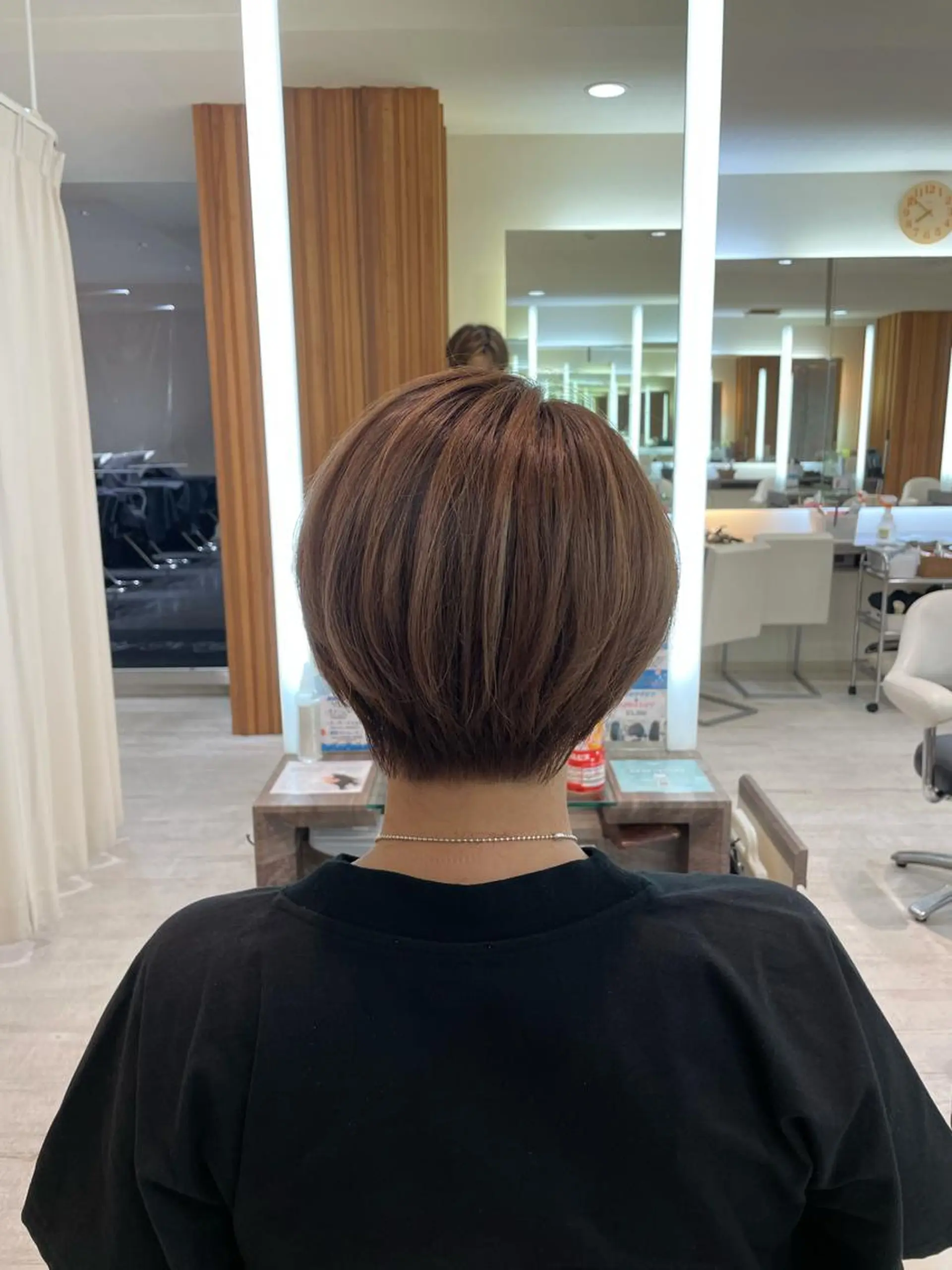 ショート 淡路上新庄/髪質改善 .艶カラー/野口春貴のヘアスタイル