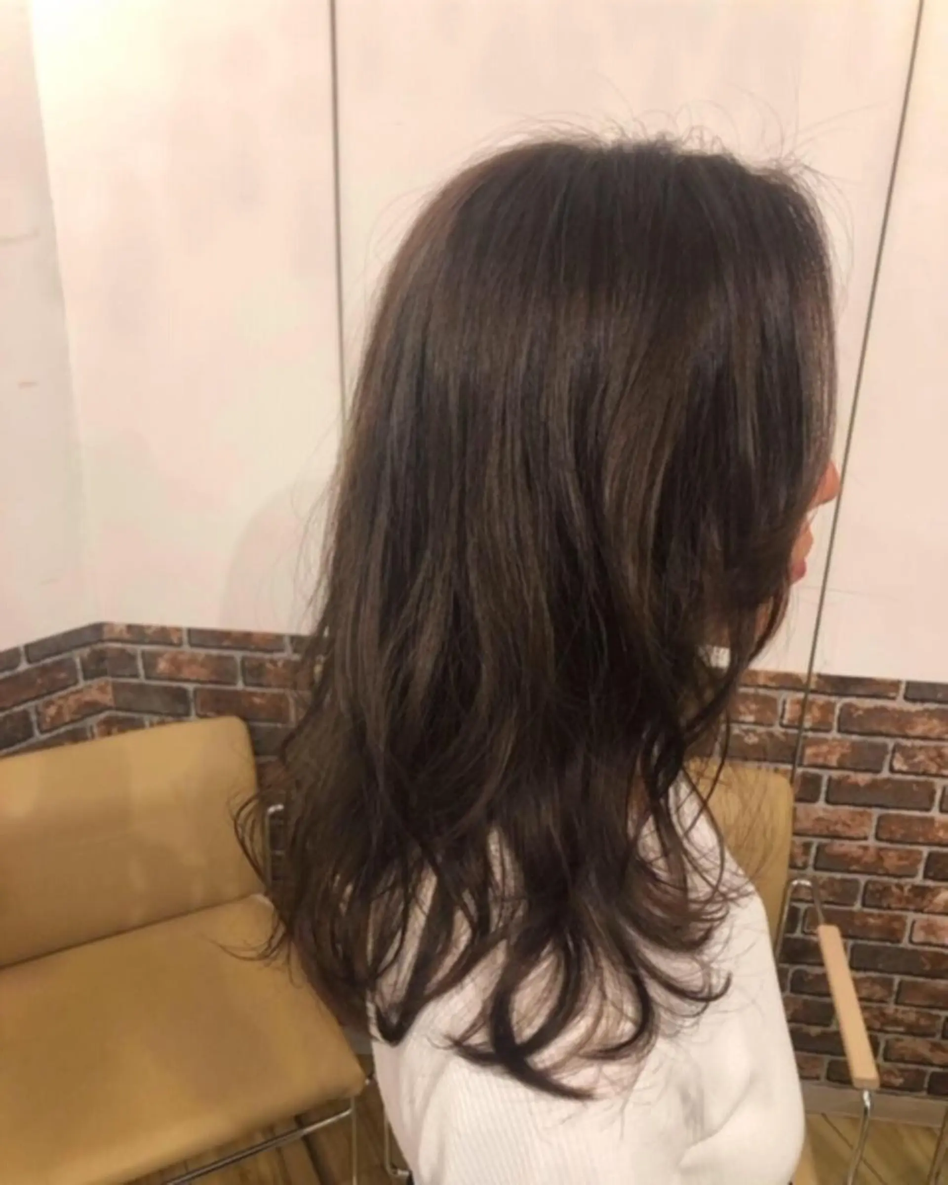 ロング カラー 透明感カラー グレージュ 🟦西荻窪メンズ特化 美容師🟦Yu-Jiのヘアスタイル