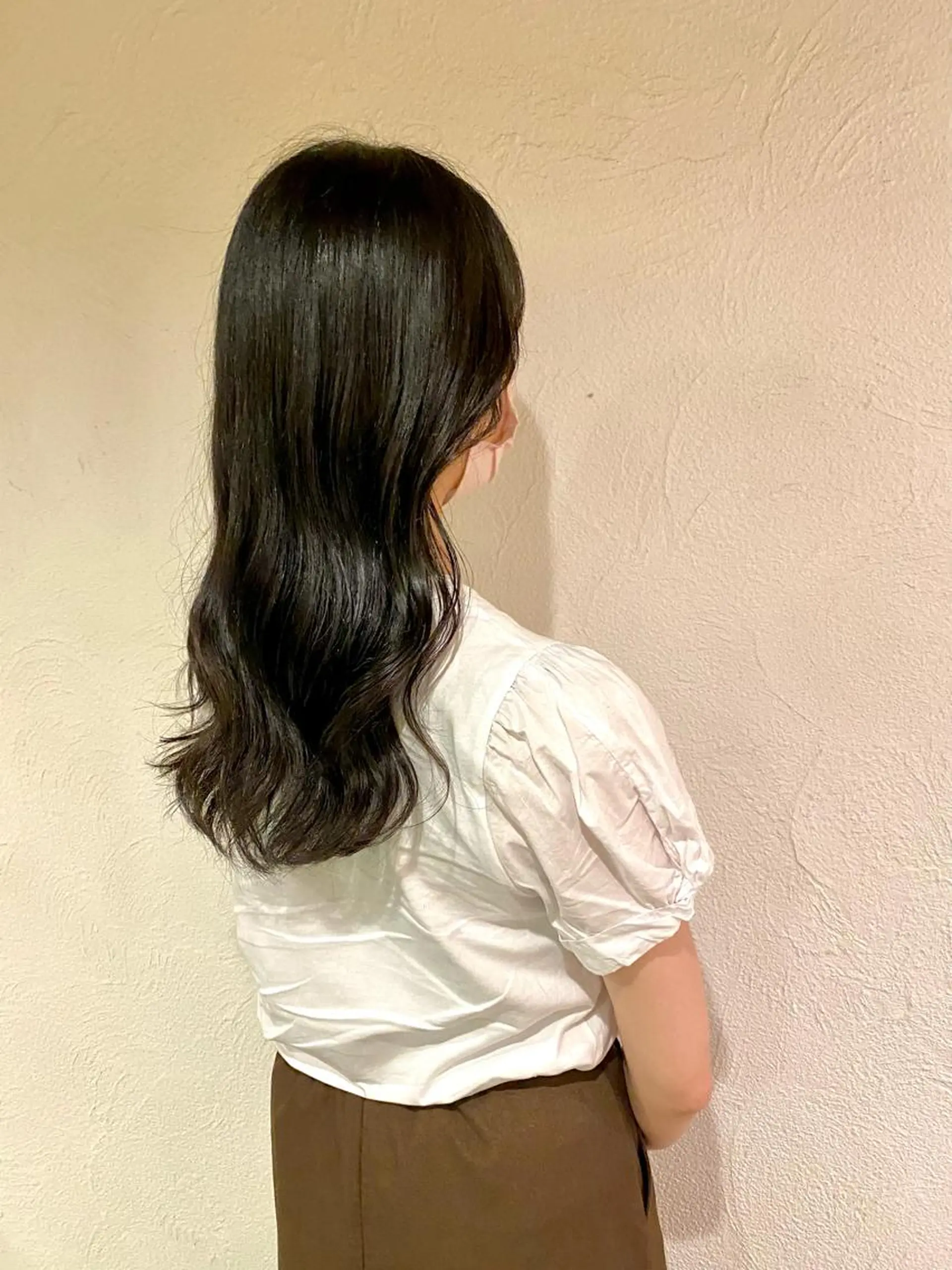 ロング パーマ アッシュ ミストバング ボブ くびれヘア くせ毛 カット パーマ トリートメント chobii表参道所属・吉田 光佑のヘアスタイル