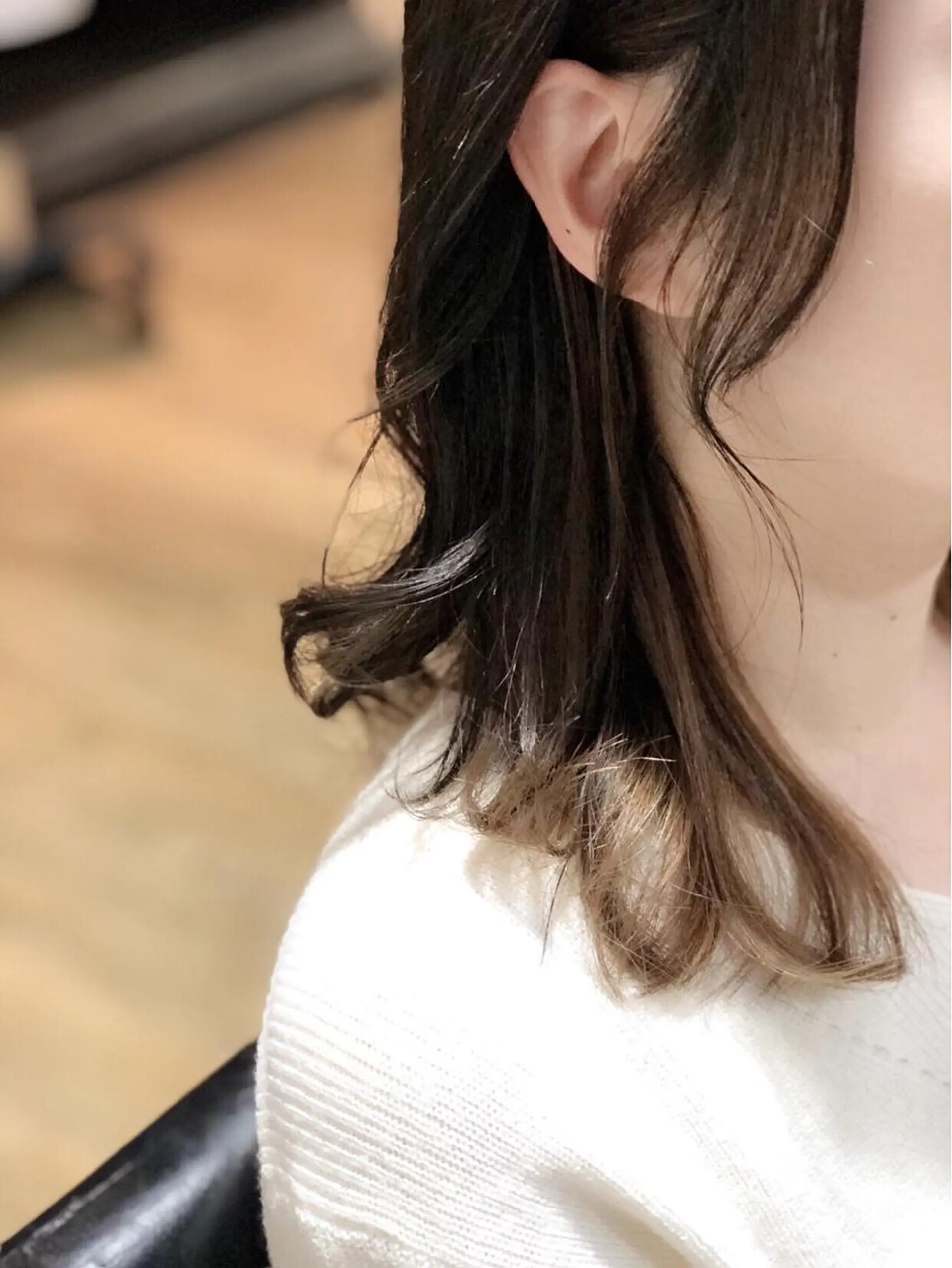 ミディアム カラー パーマ 艶髪/韓国レイヤー イノウエヒロキのヘアスタイル