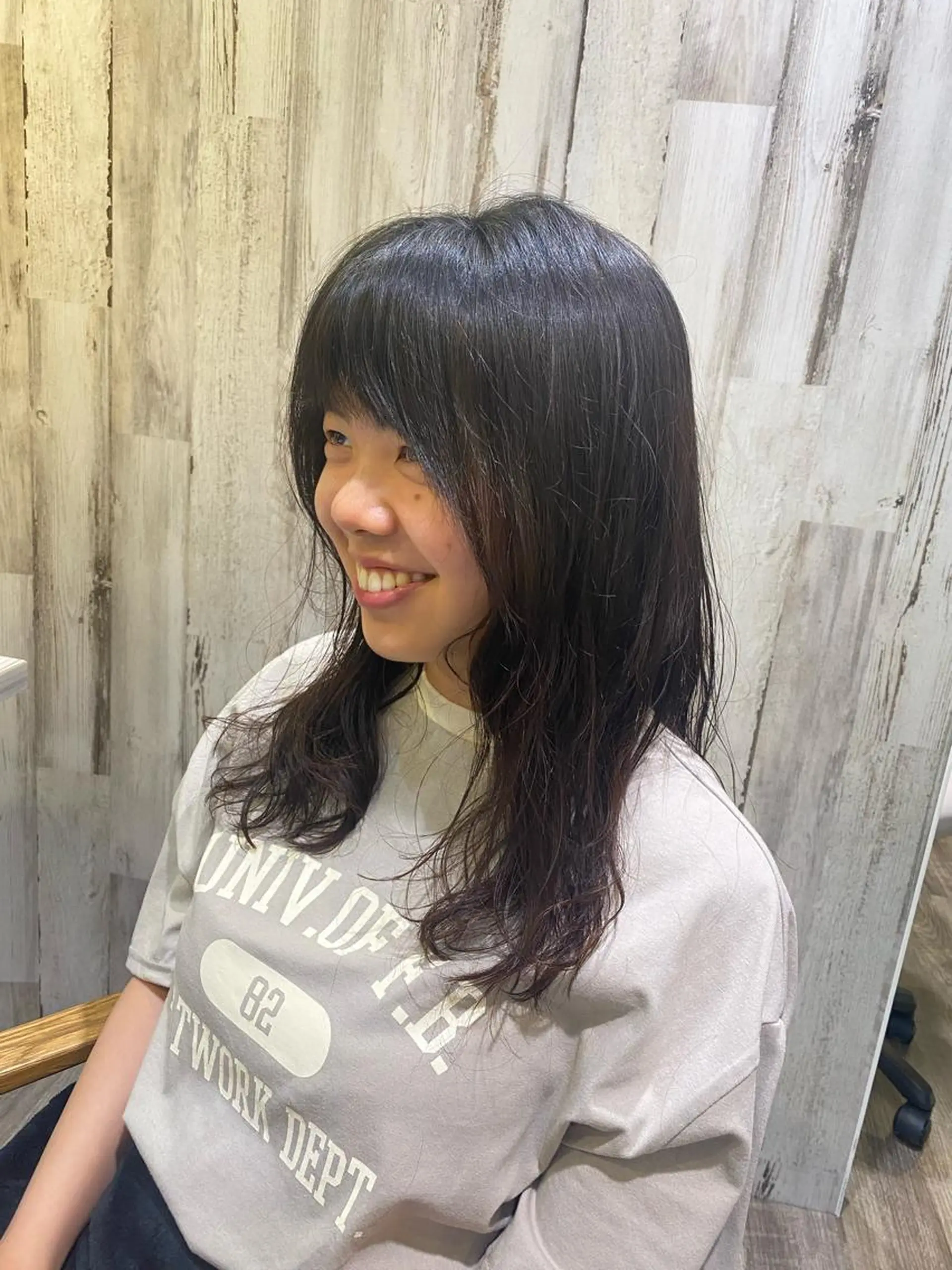 ロング カット パーマ トリートメント 西山 恵太郎のヘアスタイル