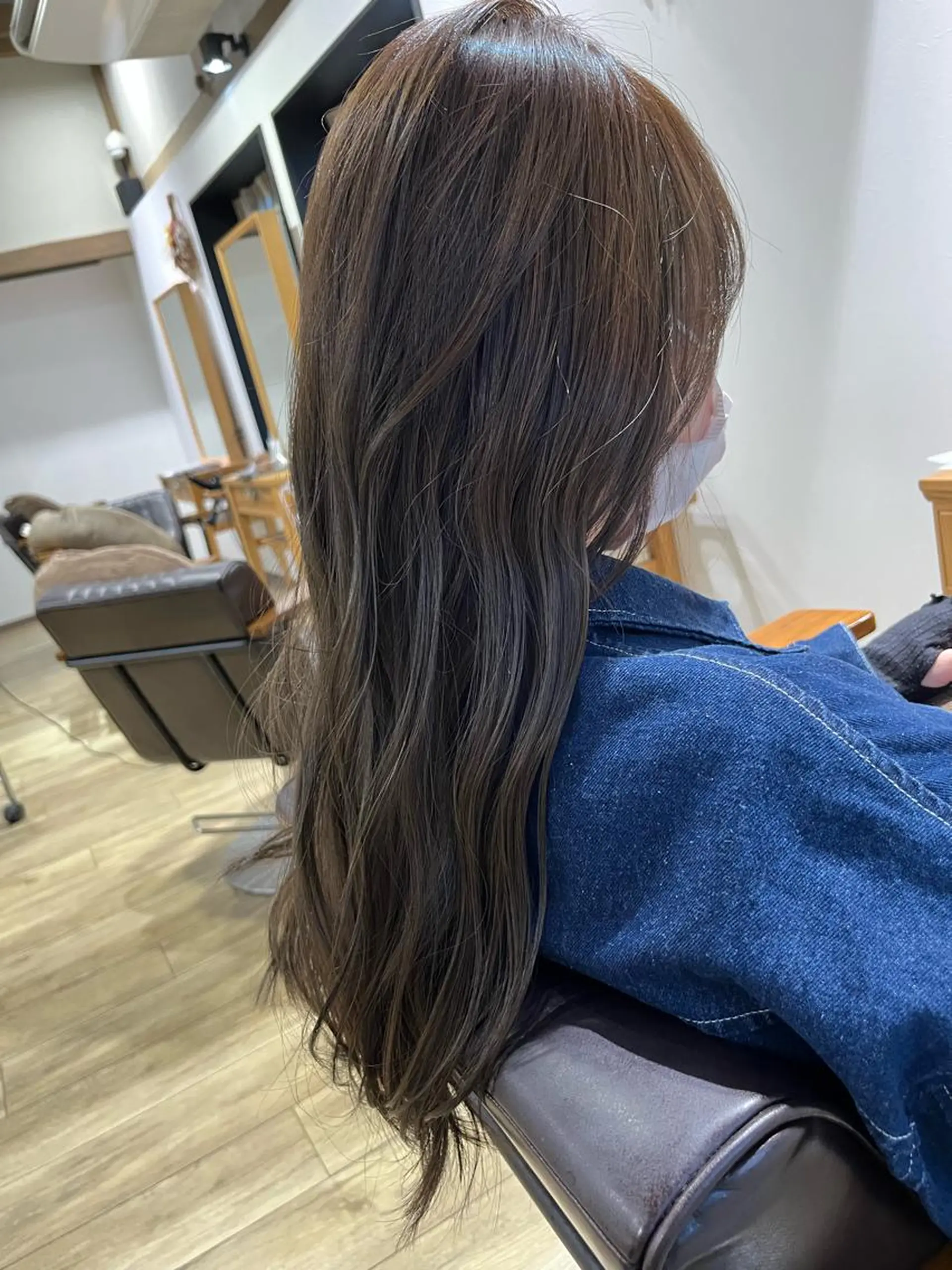 ロング ロング ヘアカラー トリートメント 浅野 ダイジロウのヘアスタイル