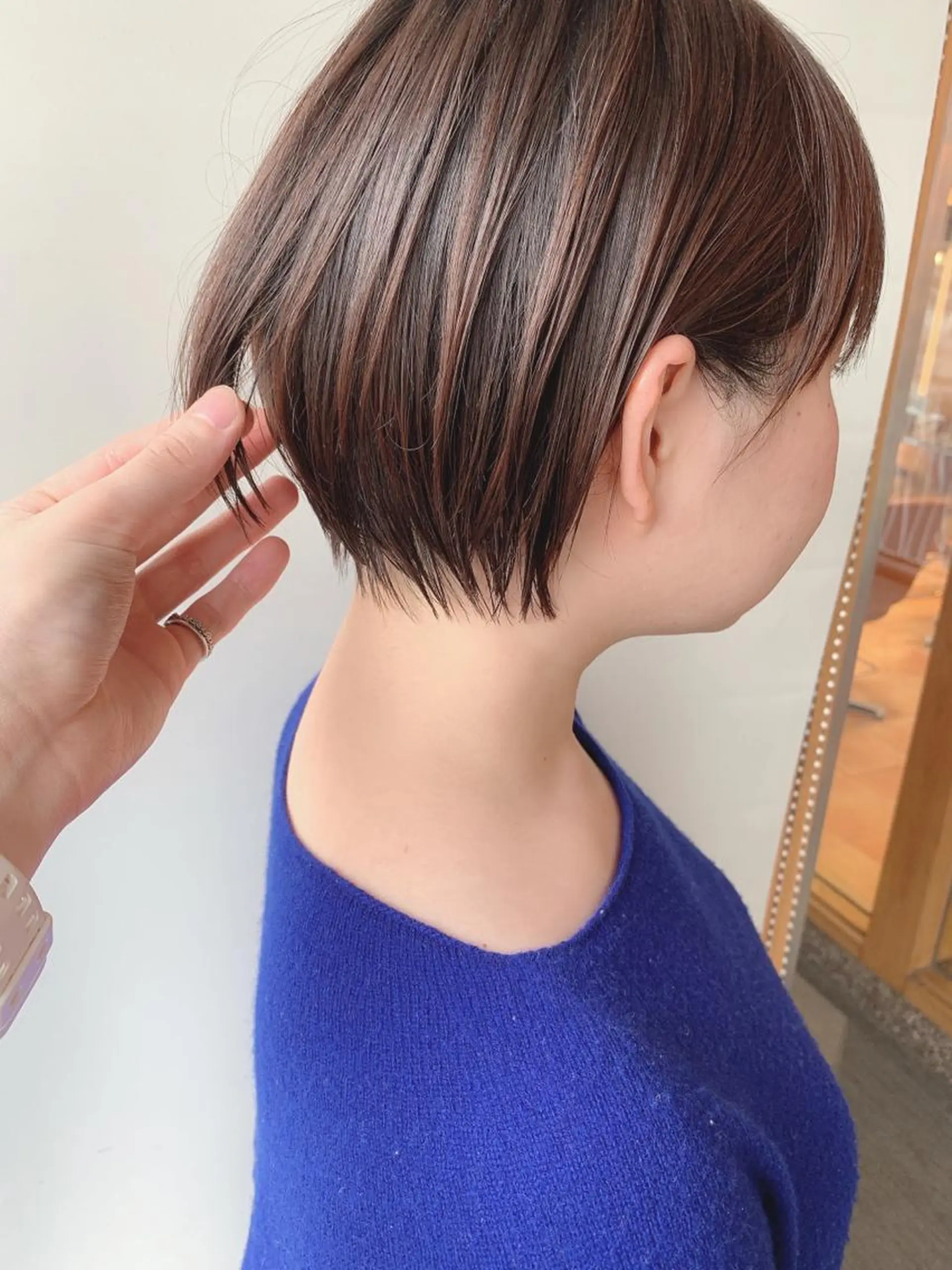 ショート 🎉骨格矯正カット ばば　としまさのヘアスタイル