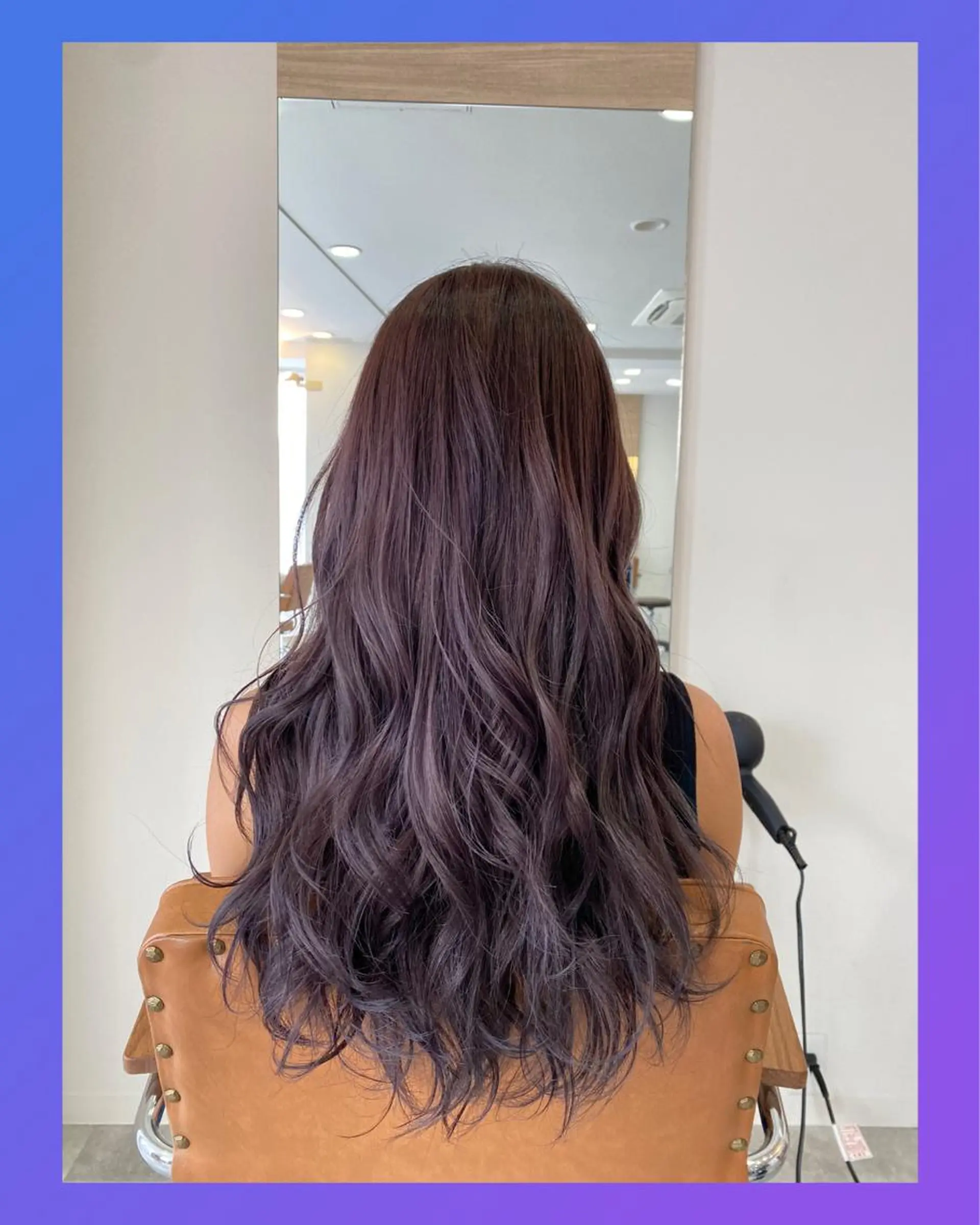 カラー ioe 岡本のヘアスタイル