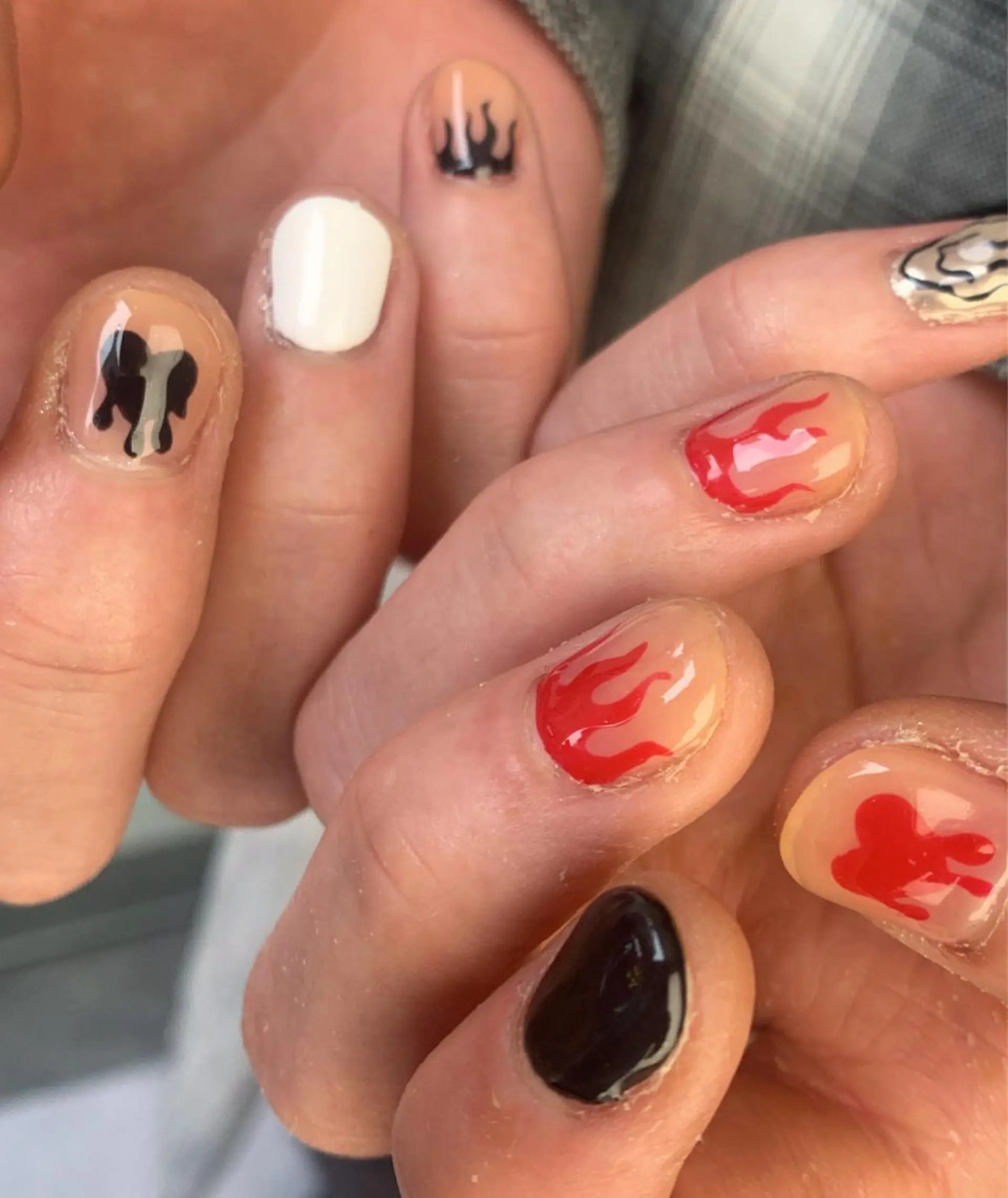 ネイル ジェルネイル メンズネイル パラジェル Kureha/ネイル トレンドヘアのマツエク・マツパデザイン