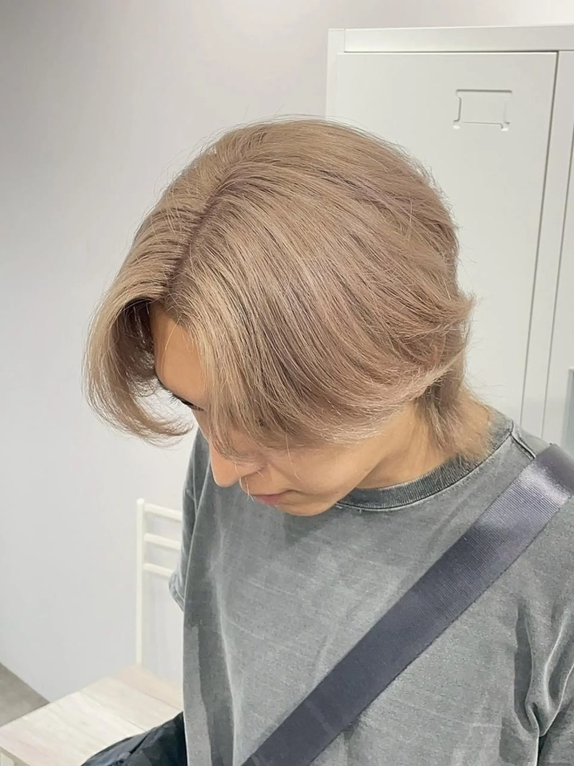 ミディアム カラー ブリーチ ダブルカラー カット ヘアカラー ✨【公式】 juhl.横浜✨のヘアスタイル