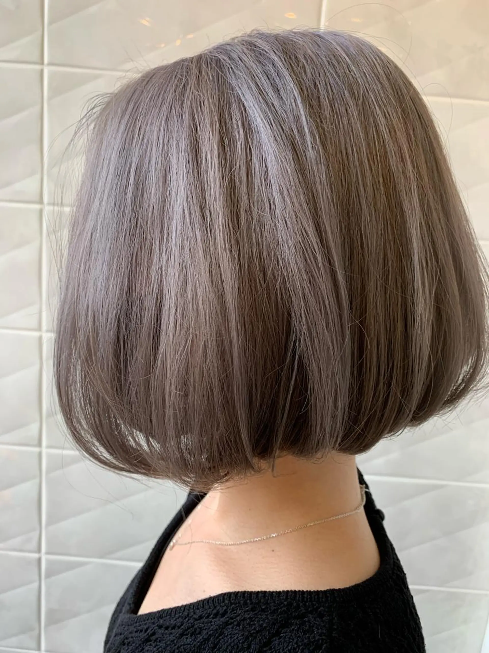 ミディアム LucksiMie ginza  明松のヘアスタイル