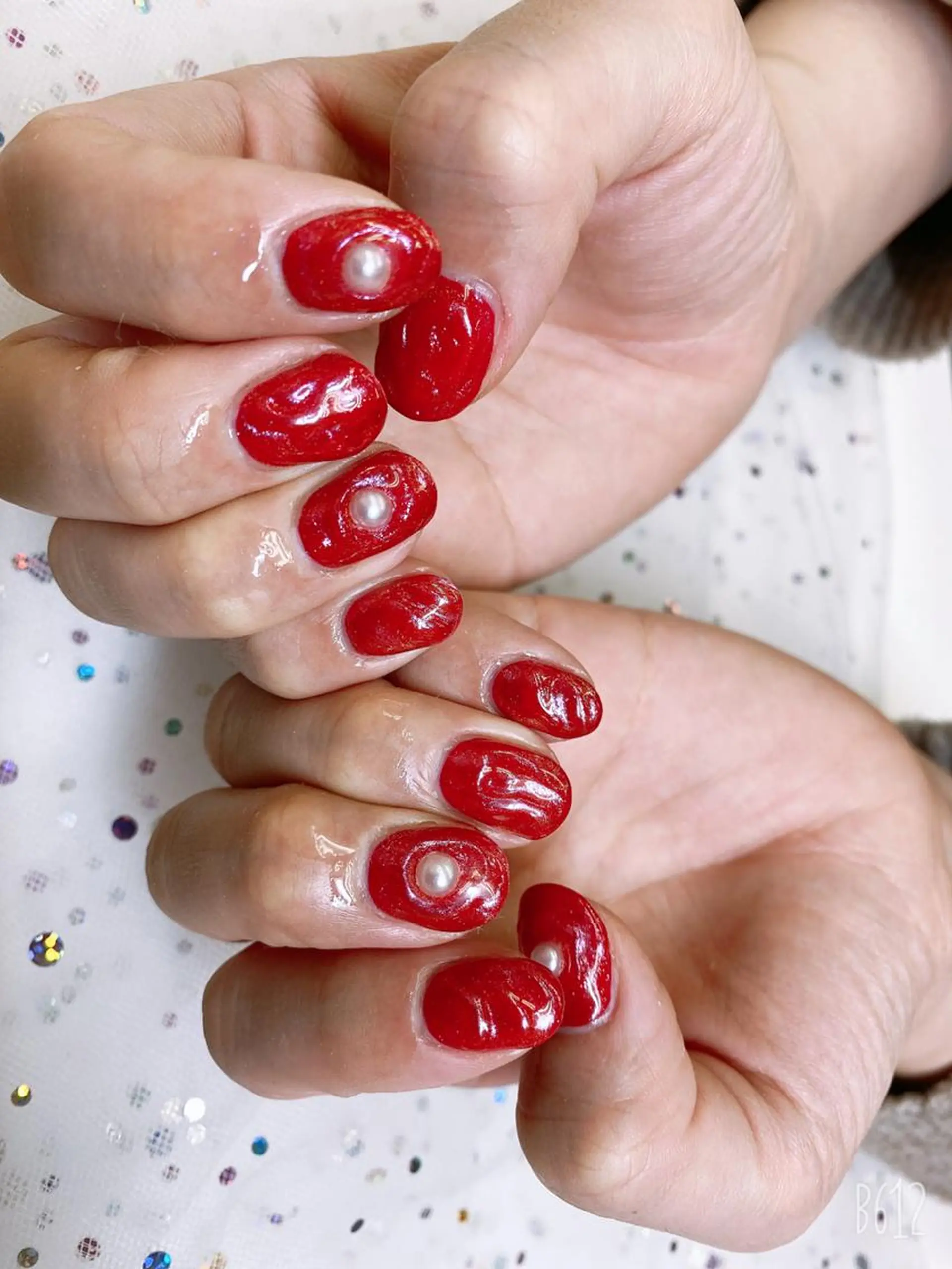 ネイル 🦋ネイルサロン ブラン🌈ゆりのネイルデザイン