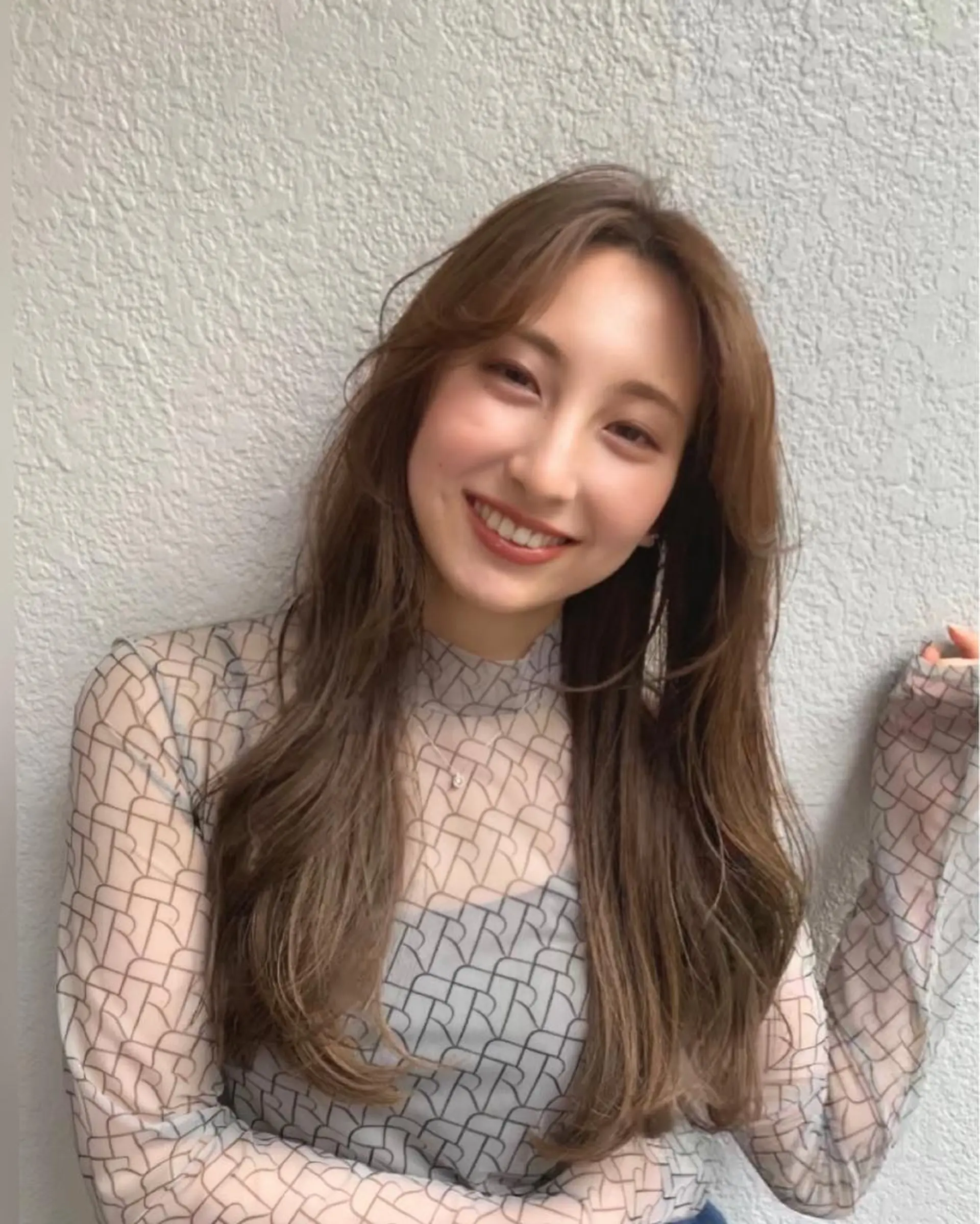 ロング 立石 タテイシのヘアスタイル