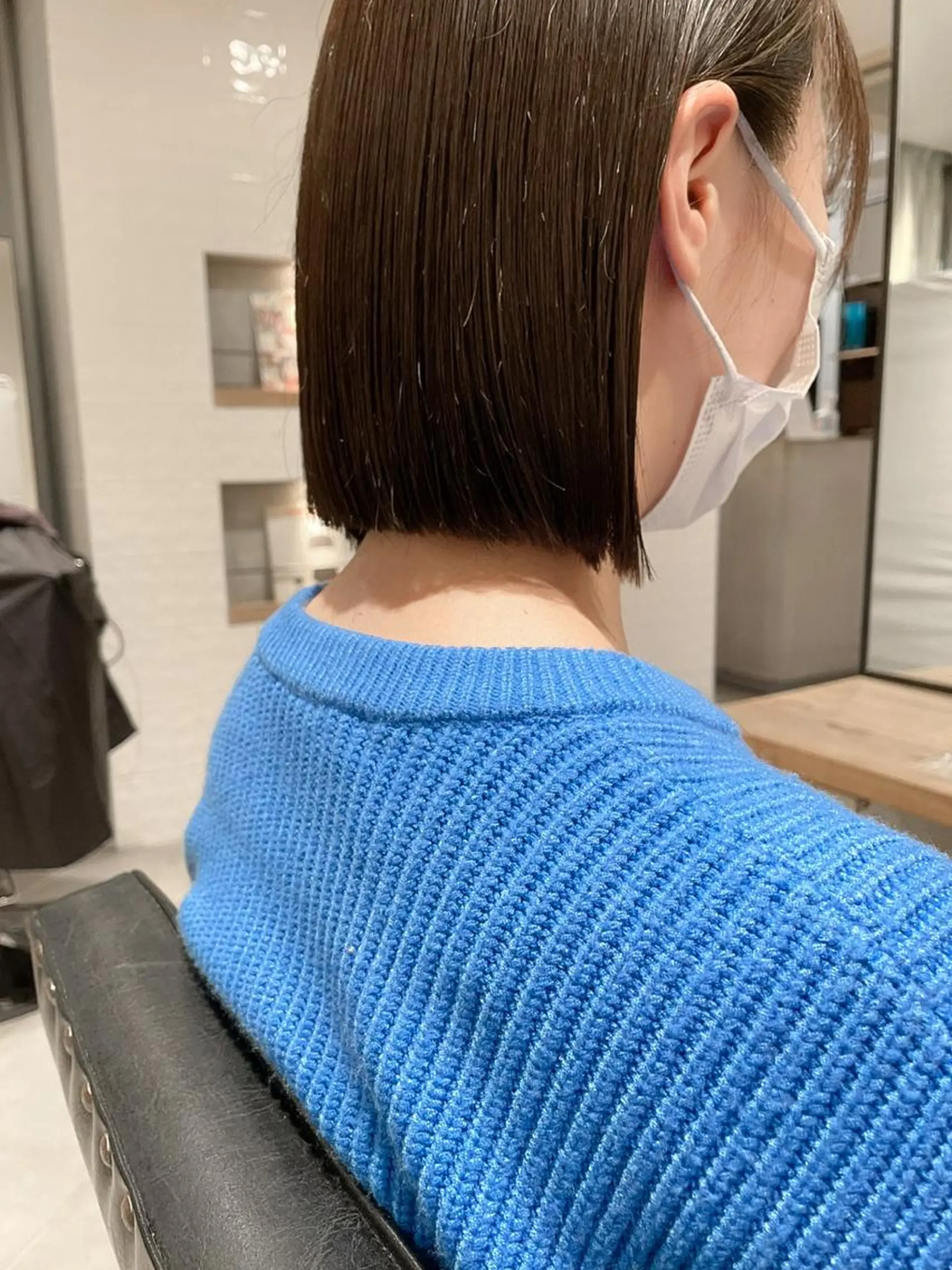 ショート カラー アッシュ カット ヘアカラー トリートメント 村上雅人 ナチュラルモードのヘアスタイル