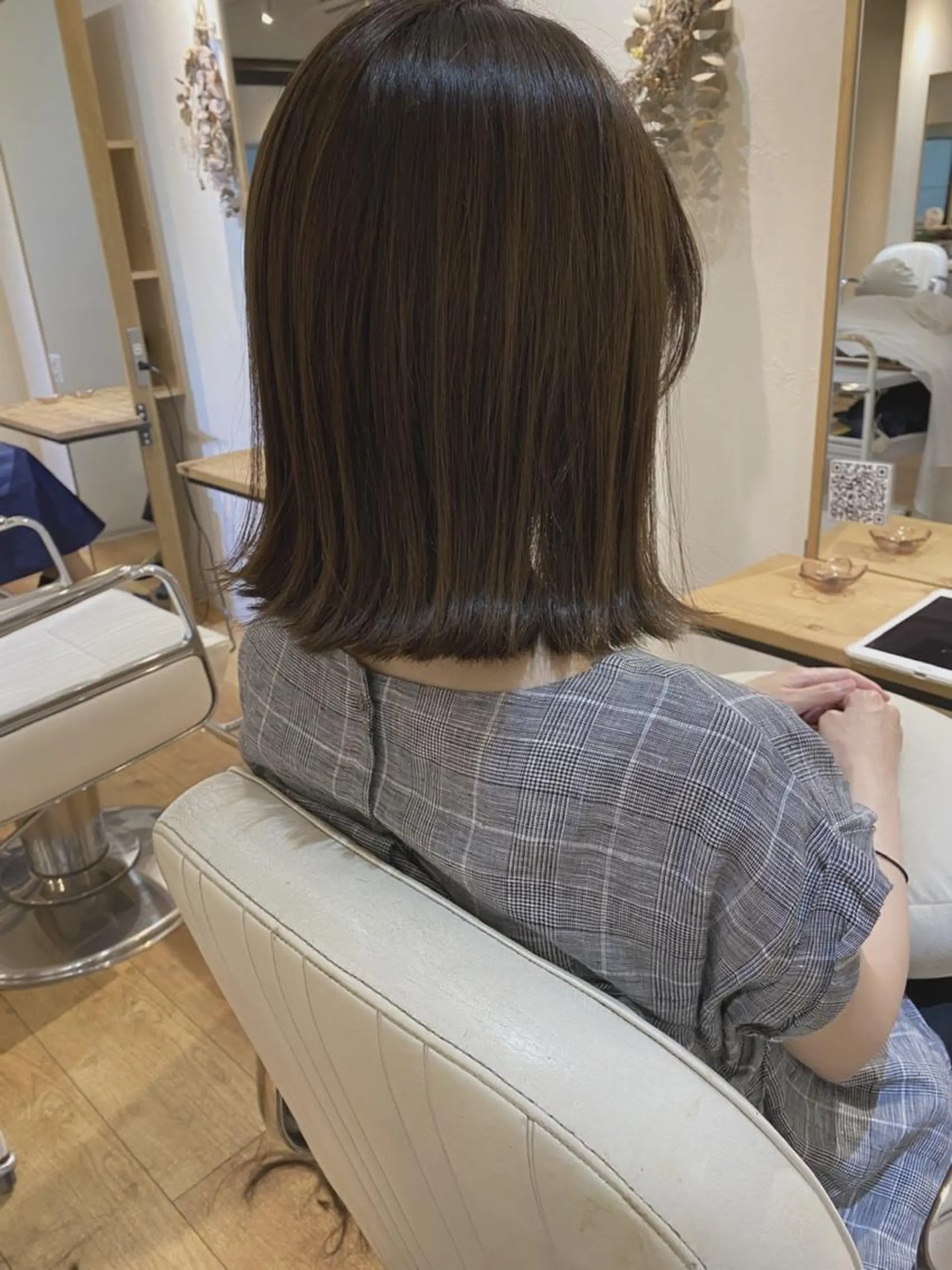 ミディアム ヘアカラー newi京橋 【sachi】のヘアスタイル