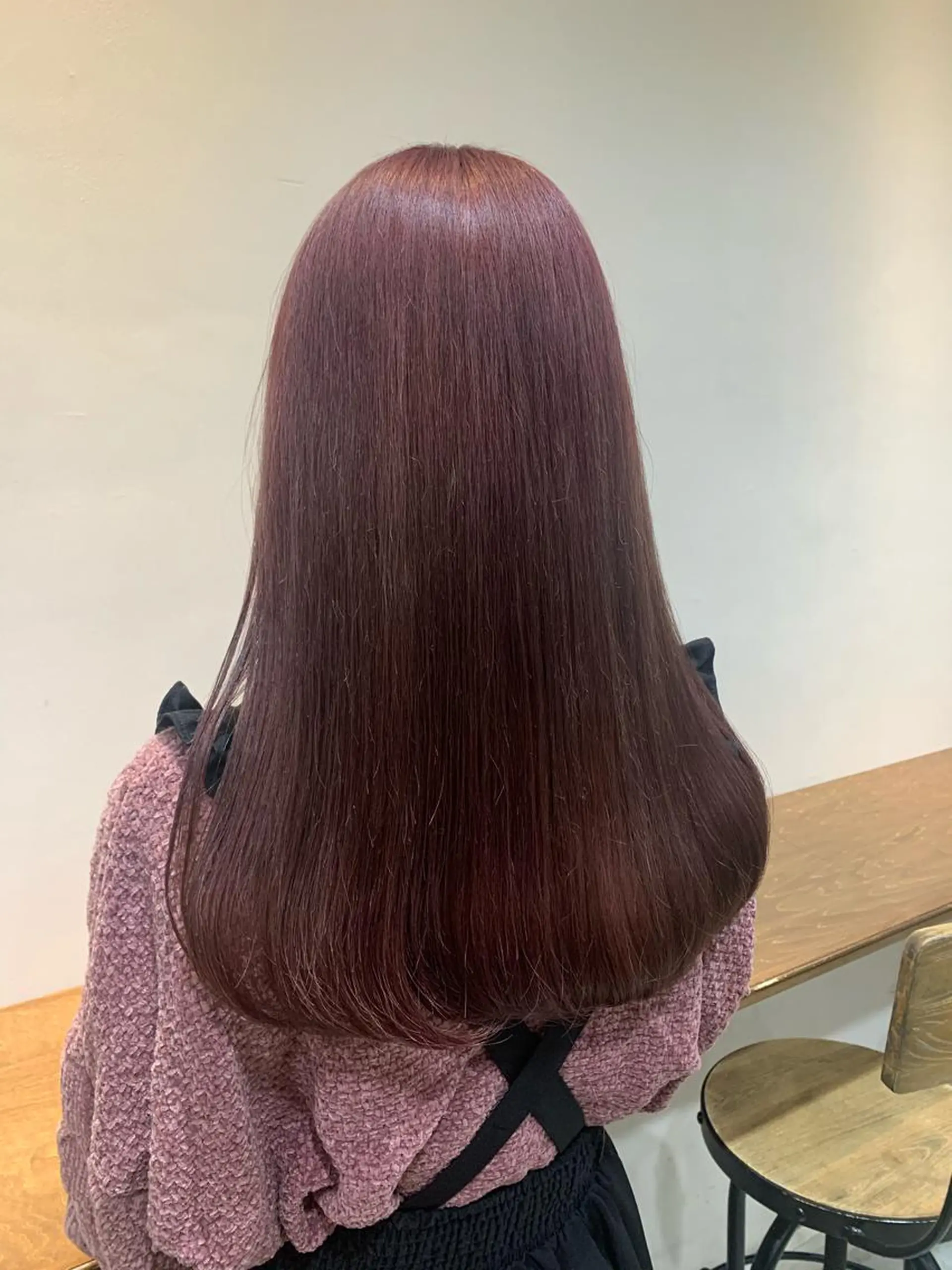 ロング カラー ヘアカラー トリートメント ヘアセット ハイトーン/レイヤー 💜Akaneのヘアスタイル