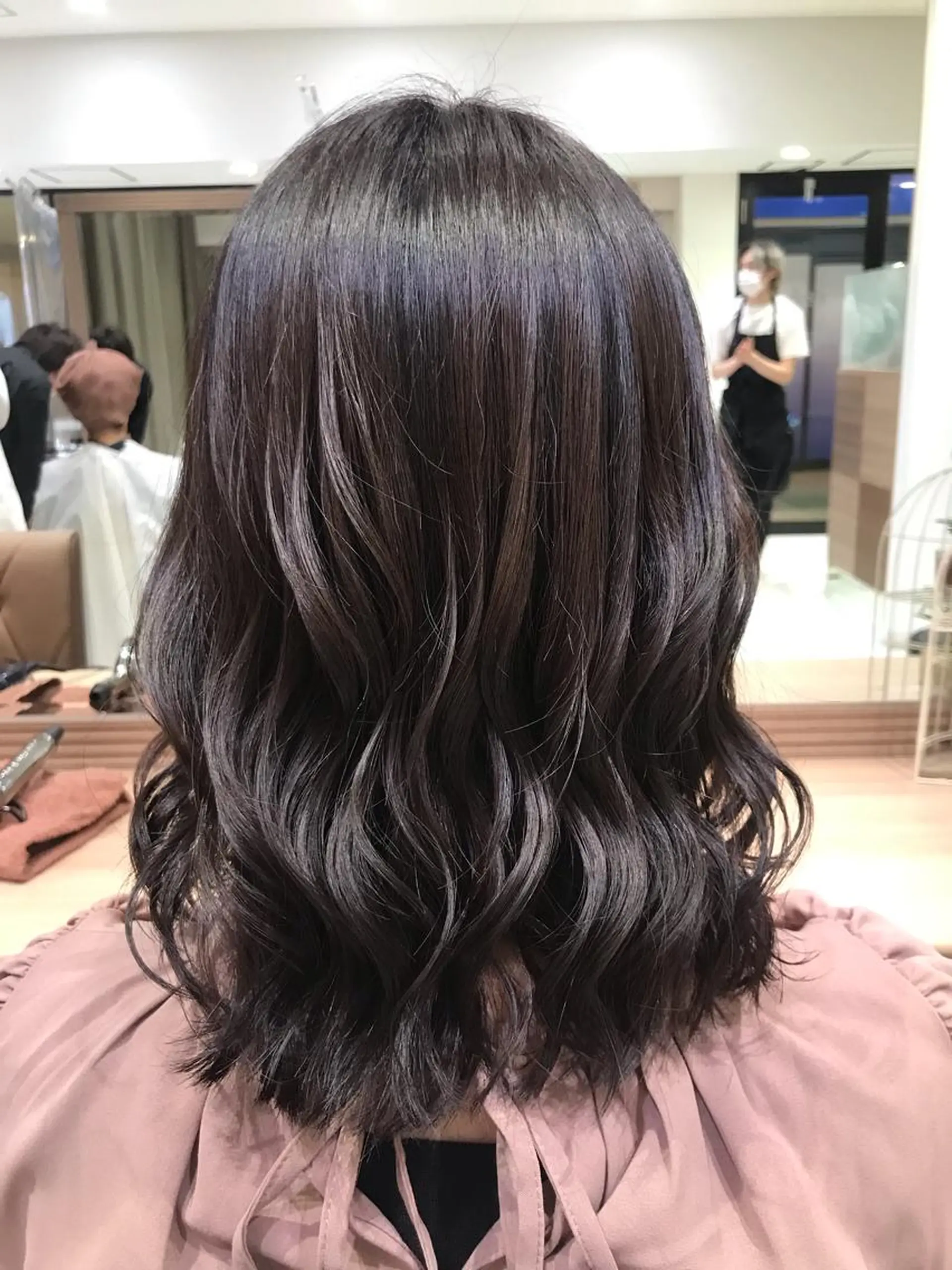 ミディアム ヘアセット/メンズ パーマChihoのヘアスタイル