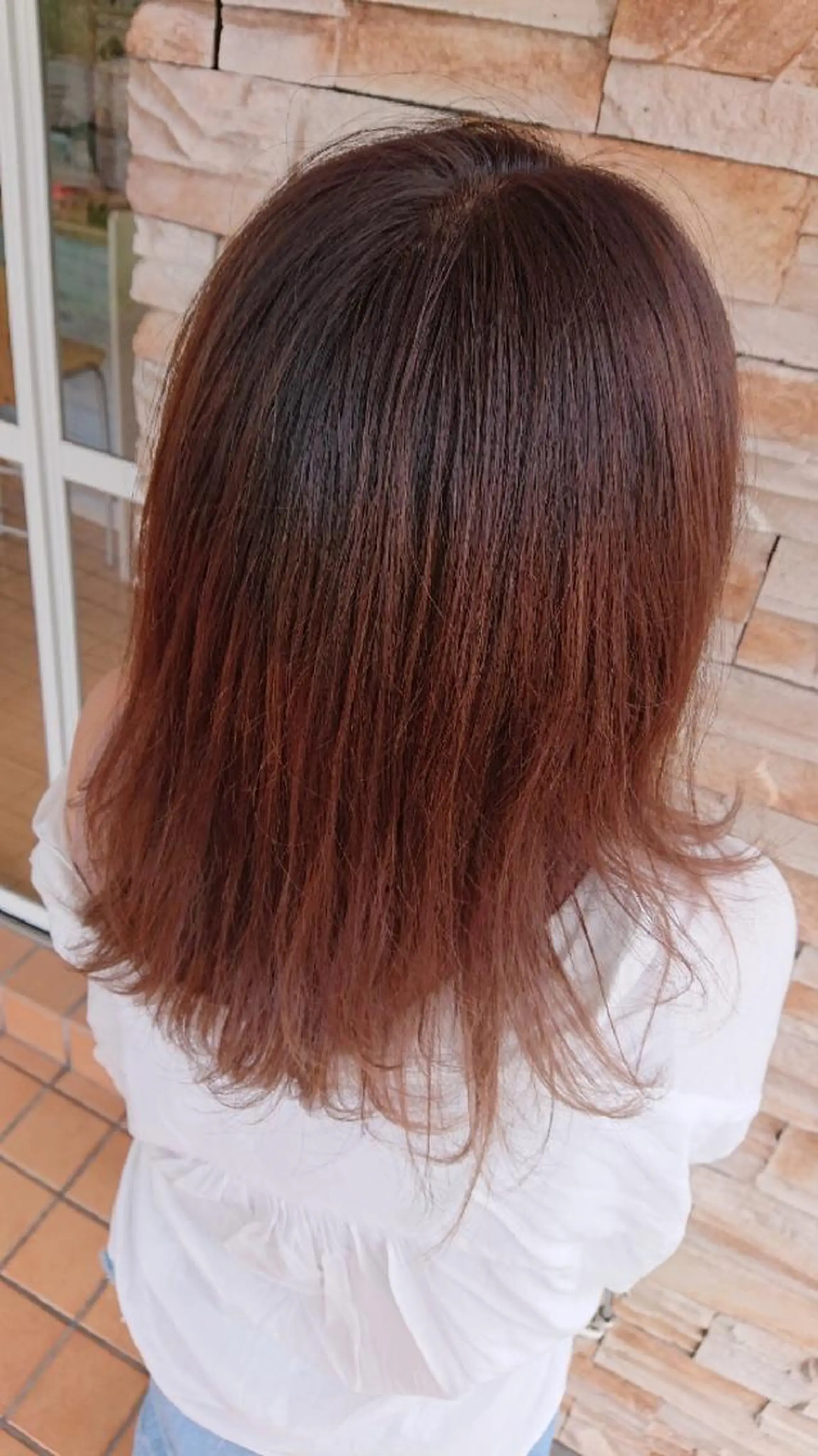 セミロング 林慶吾/ショート /ダメージレスカラーのヘアスタイル