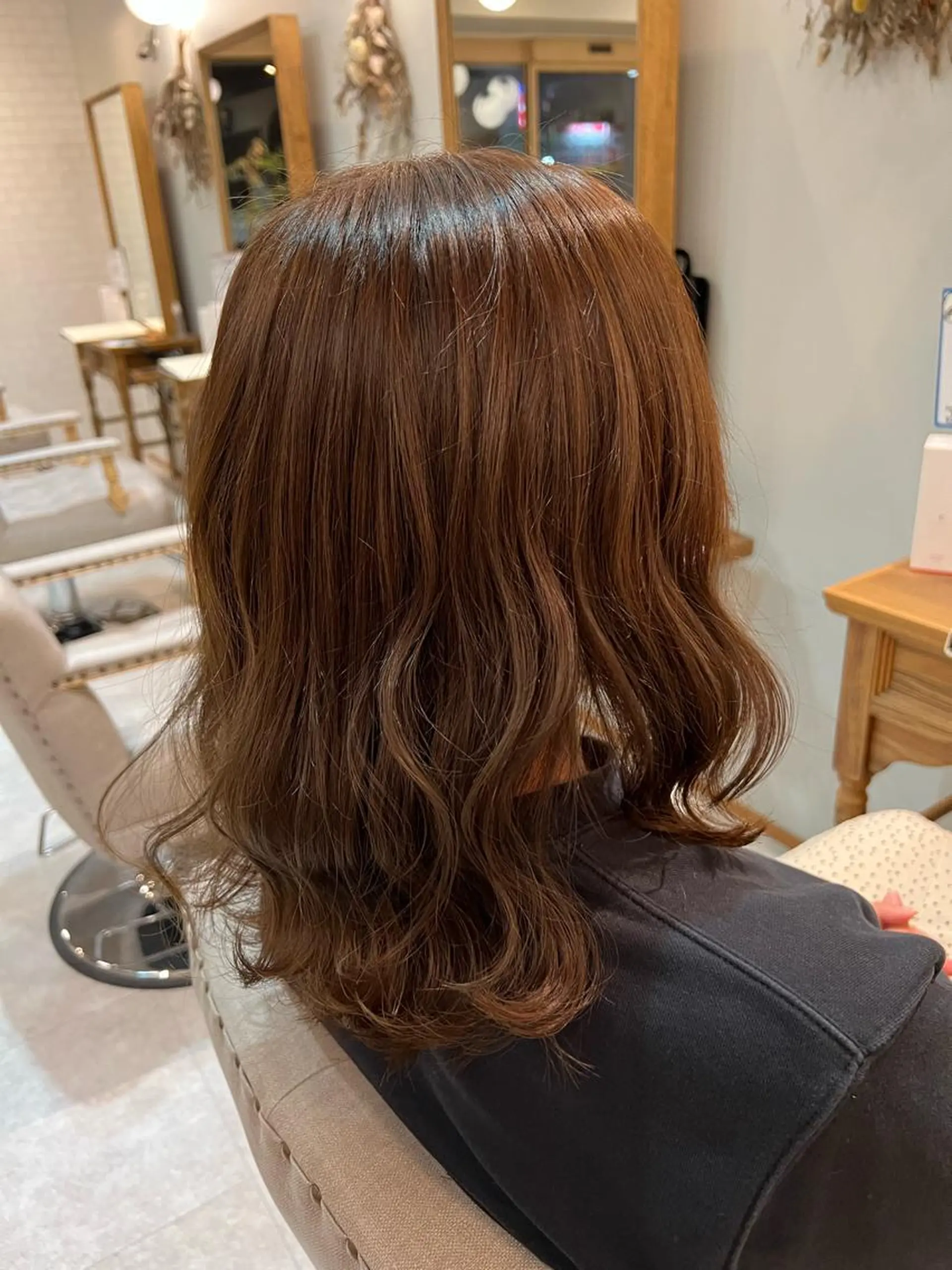 ミディアム ぱつボブ/ ショート/YUKIのヘアスタイル