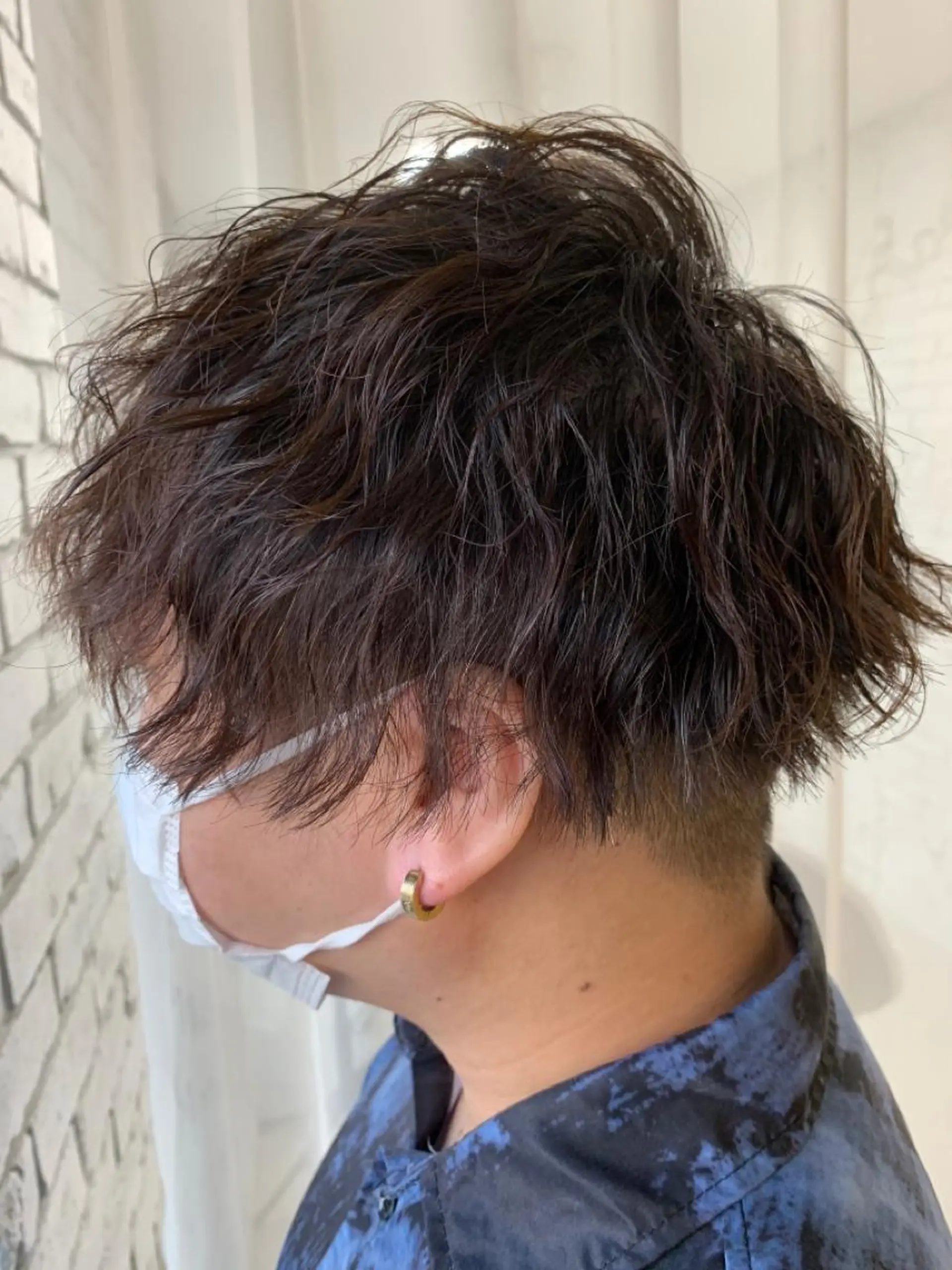 ショート パーマ カット パーマ トリートメント LUXBE LUCEのヘアスタイル