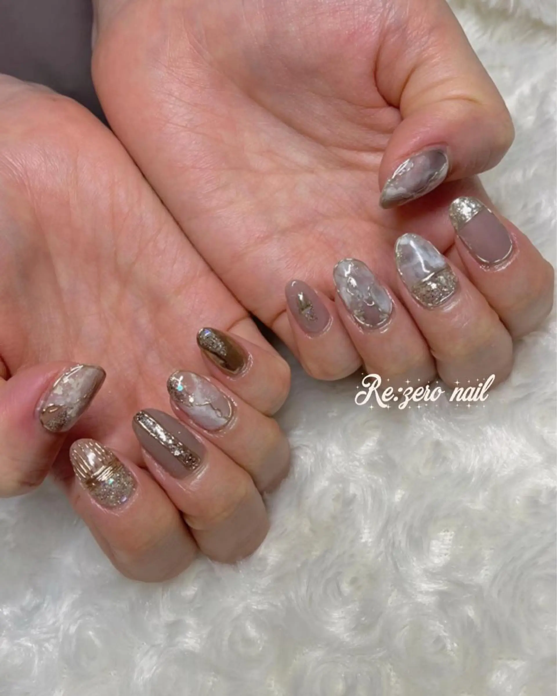 ネイル ハンドネイル Re:∅ nail /HIRAMOTOのネイルデザイン