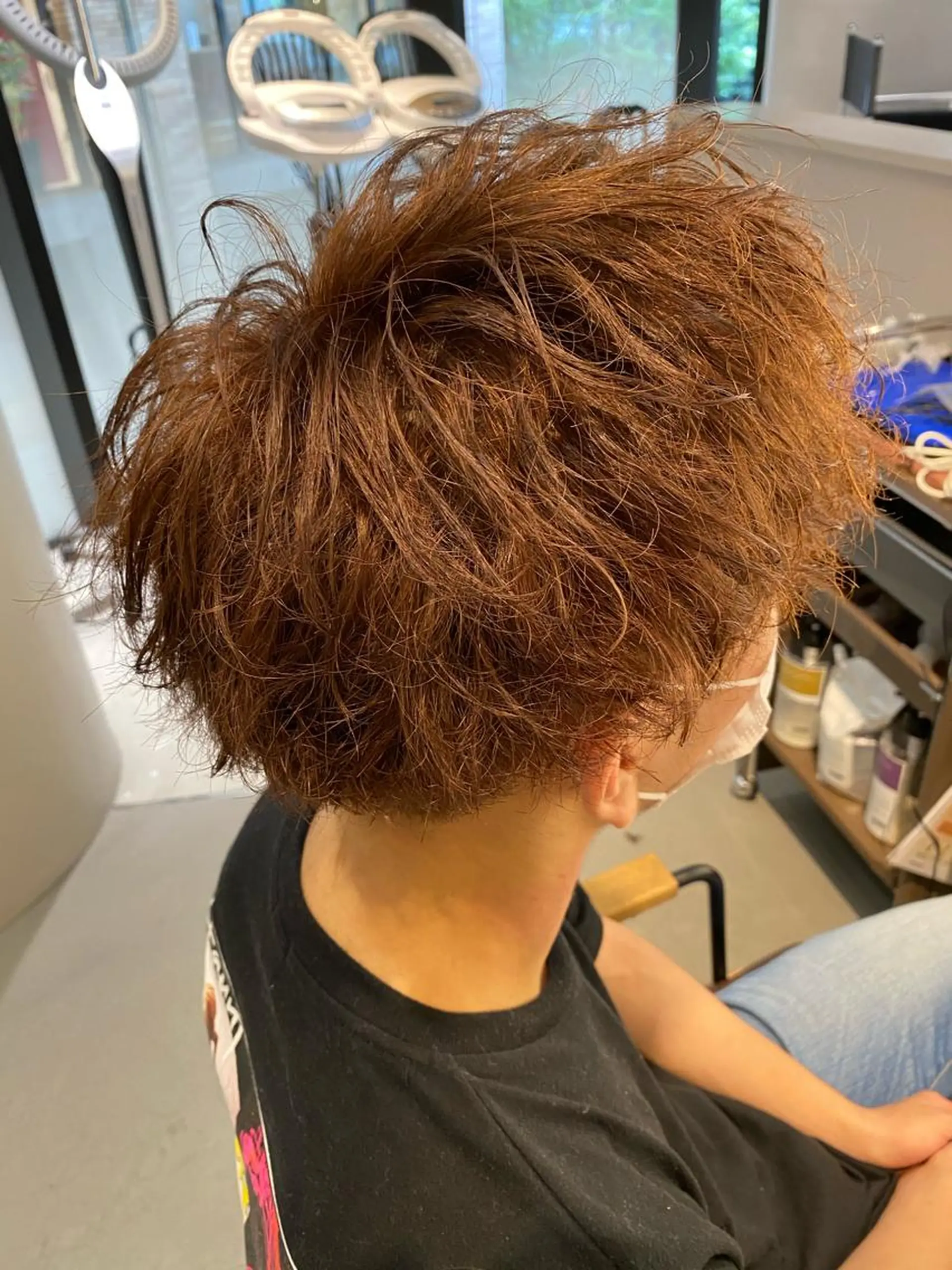 パーマ メンズ カット パーマ 梅田茶屋町メンズ 専門美容師 山元一平のヘアスタイル