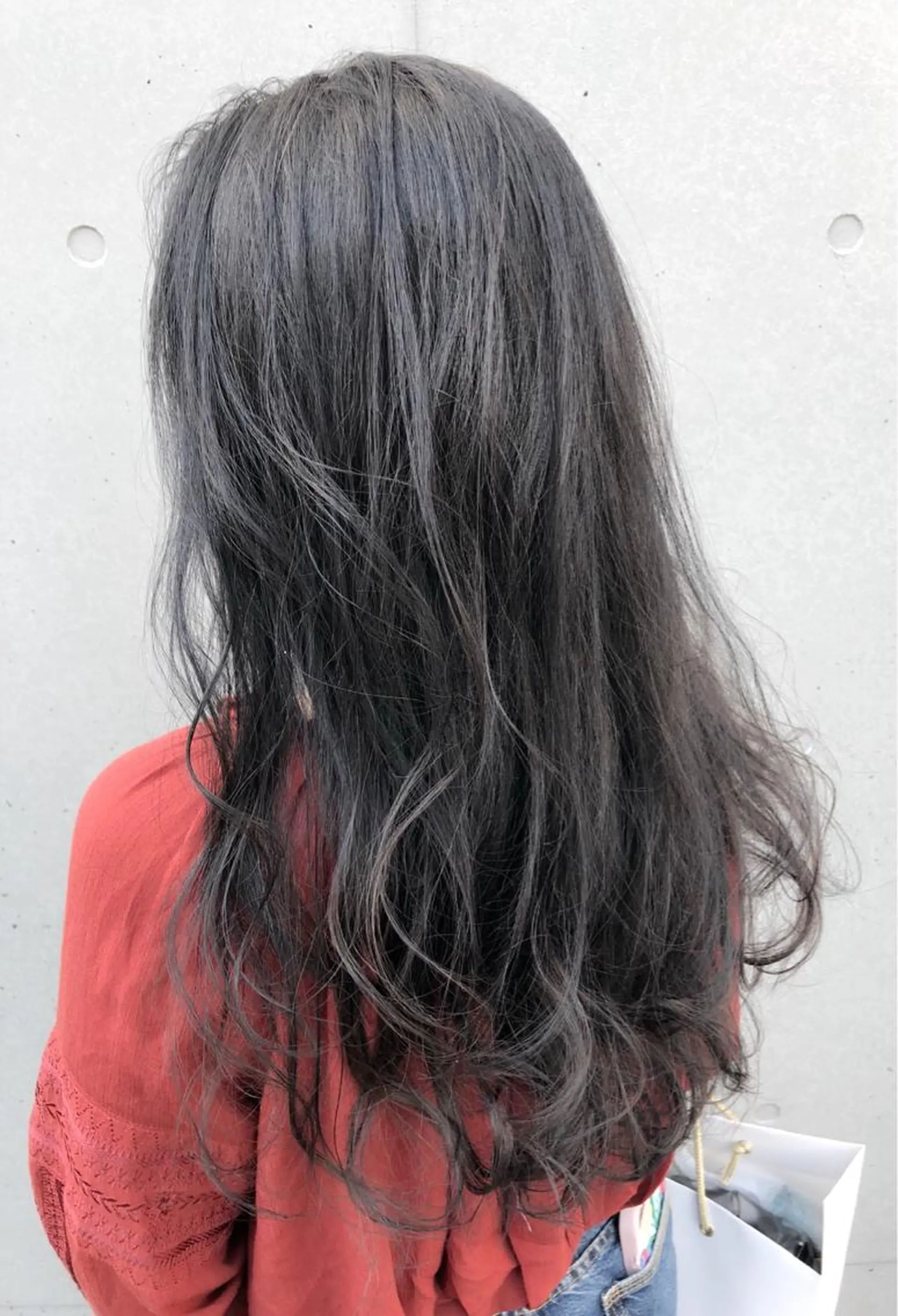 カラー ブルーカラー ブルージュ カット ヘアカラー トリートメント ヘッドスパ グレージュ/髪質改善 Yamato.hのヘアスタイル