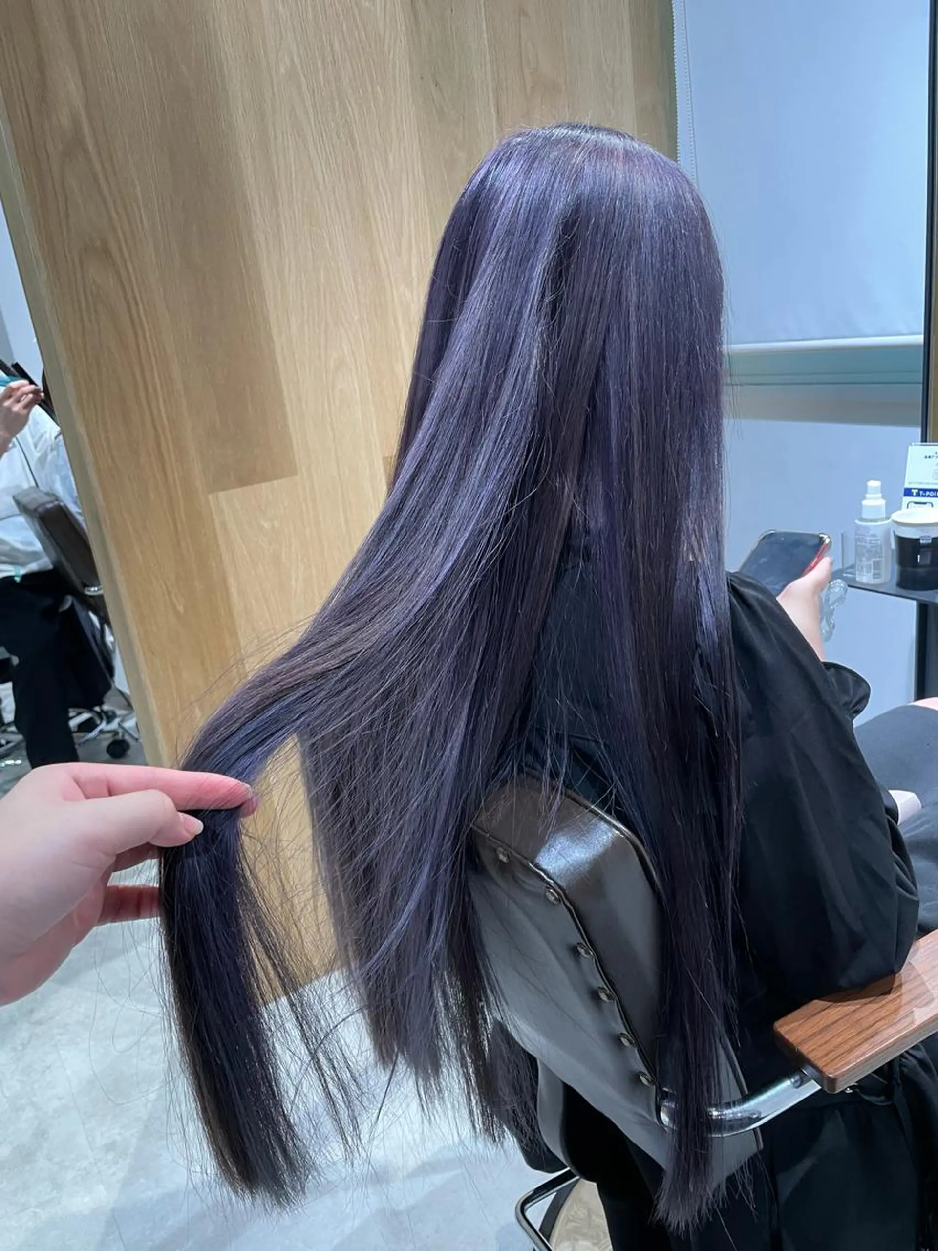 ロング カラー カット ヘアカラー トリートメント レイヤー/ハッシュ 渋谷/サッタのヘアスタイル