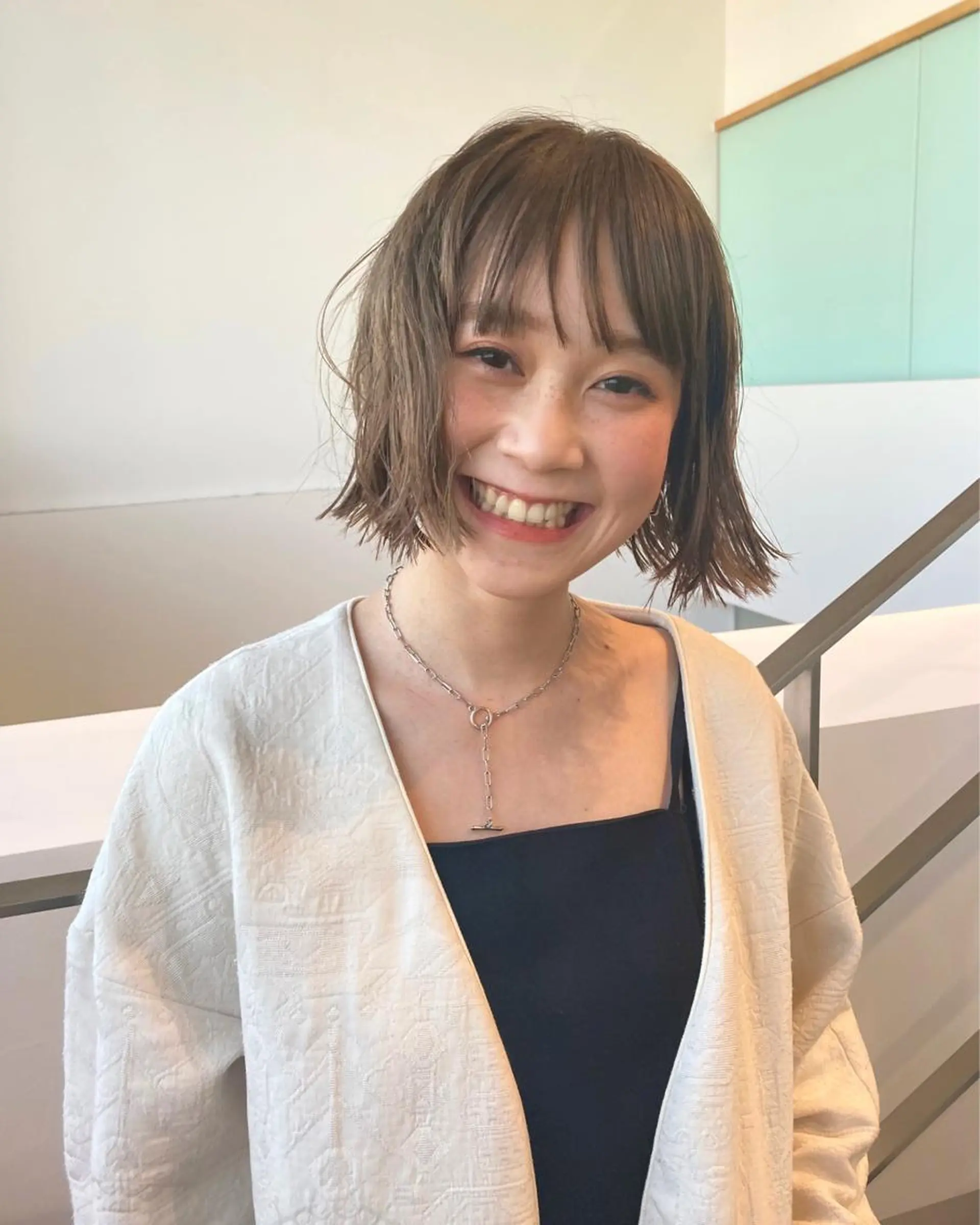 ショート カラー カット ヘアカラー KAWATOKO MISUZUのヘアスタイル
