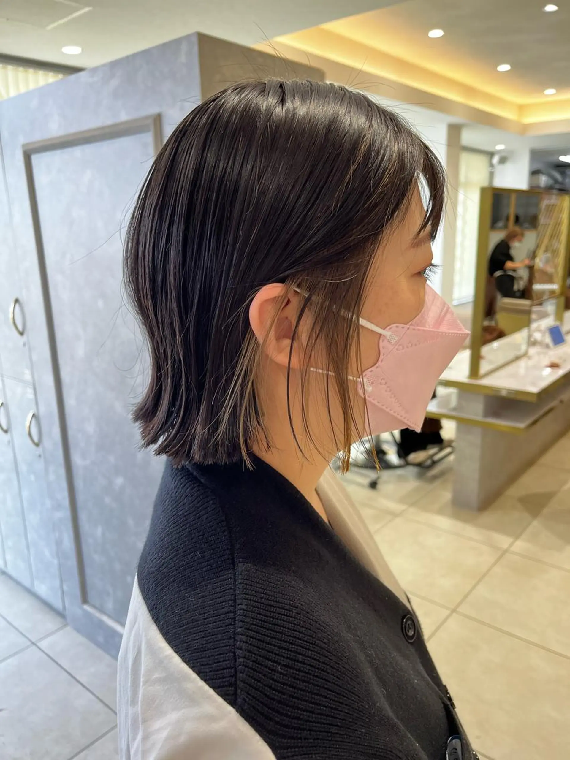 ショート カラー 吹田 駿 髪質改善縮毛矯正のヘアスタイル