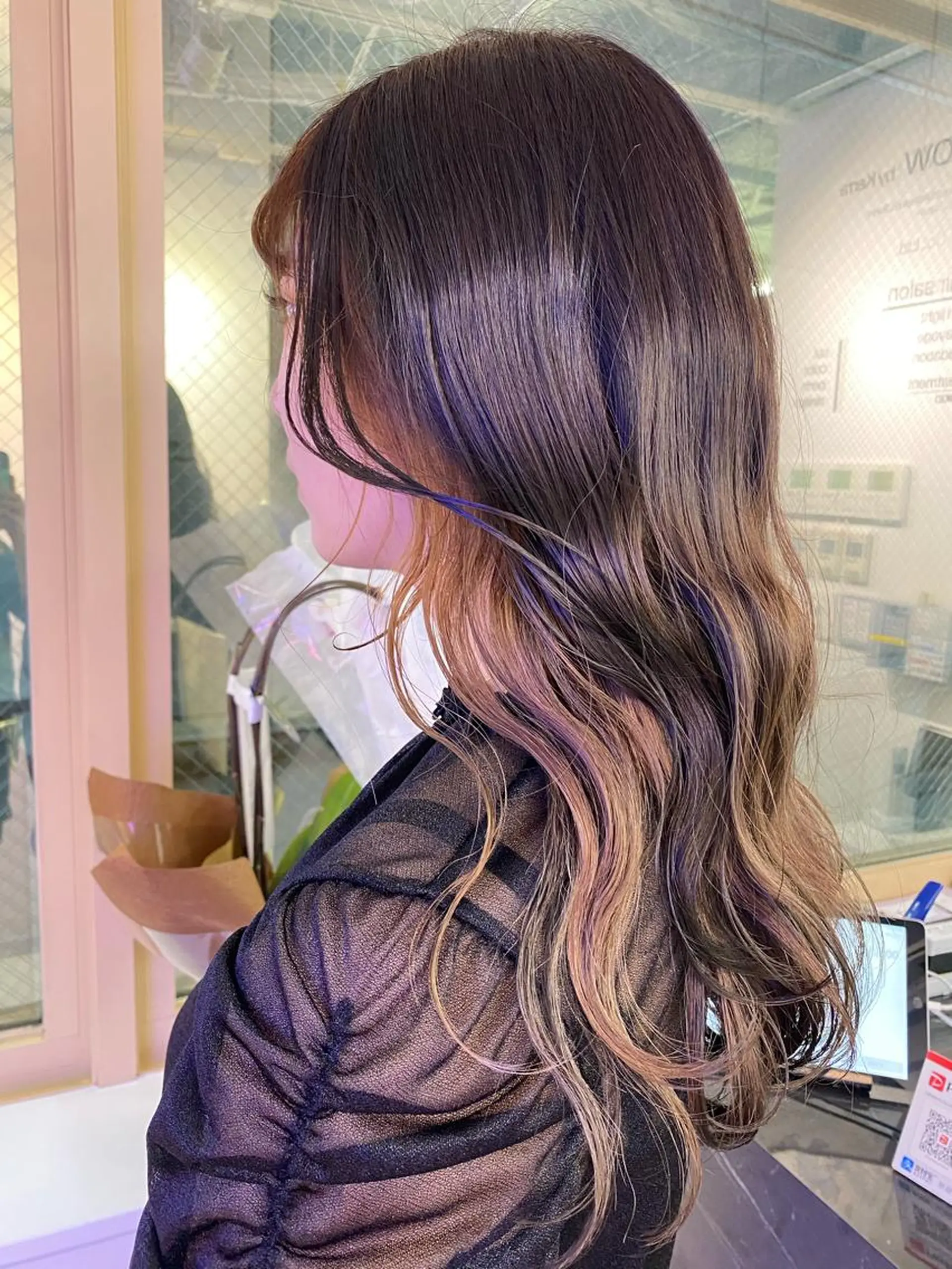 ロング カラー ベージュカラー インナーカラー 🧡YUKA🧡 渋谷/ﾌﾟﾙｴｸｽﾃのヘアスタイル