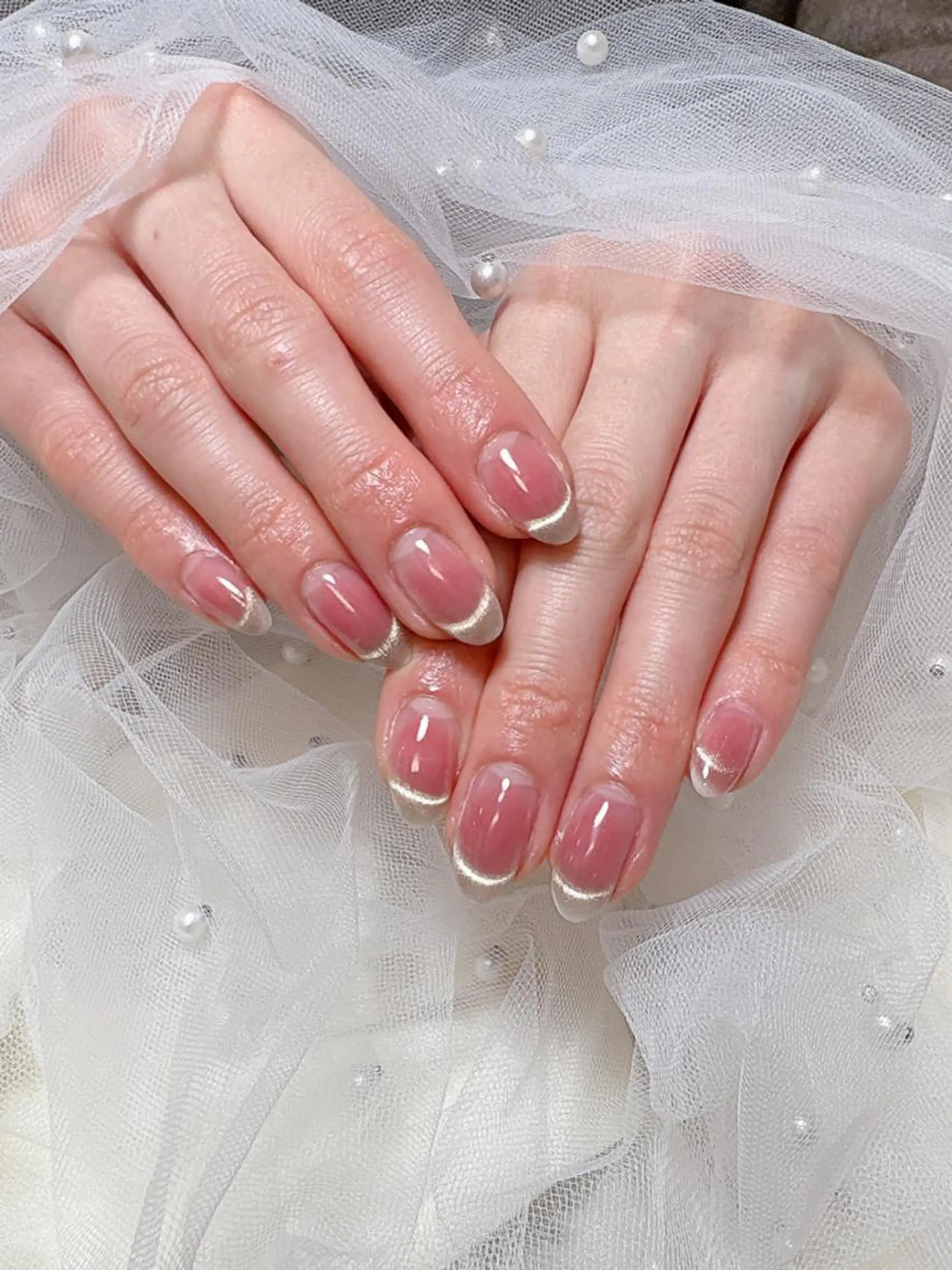 ネイル ハンドネイル ハンドケア 🎀長さだし船橋🎀 ネイルサロンのネイルデザイン