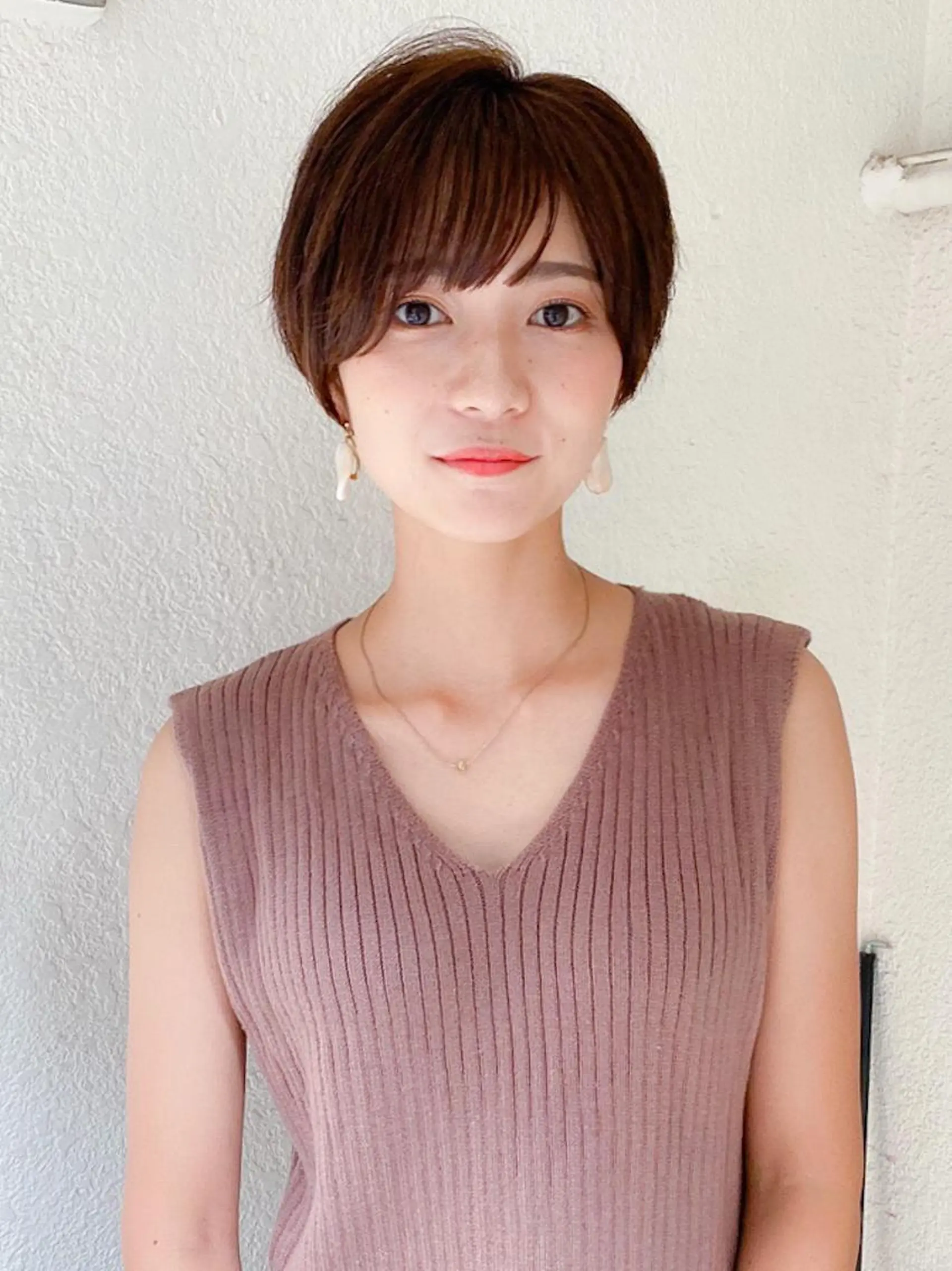 ショート ショートヘア カット 小川 美奈のヘアスタイル