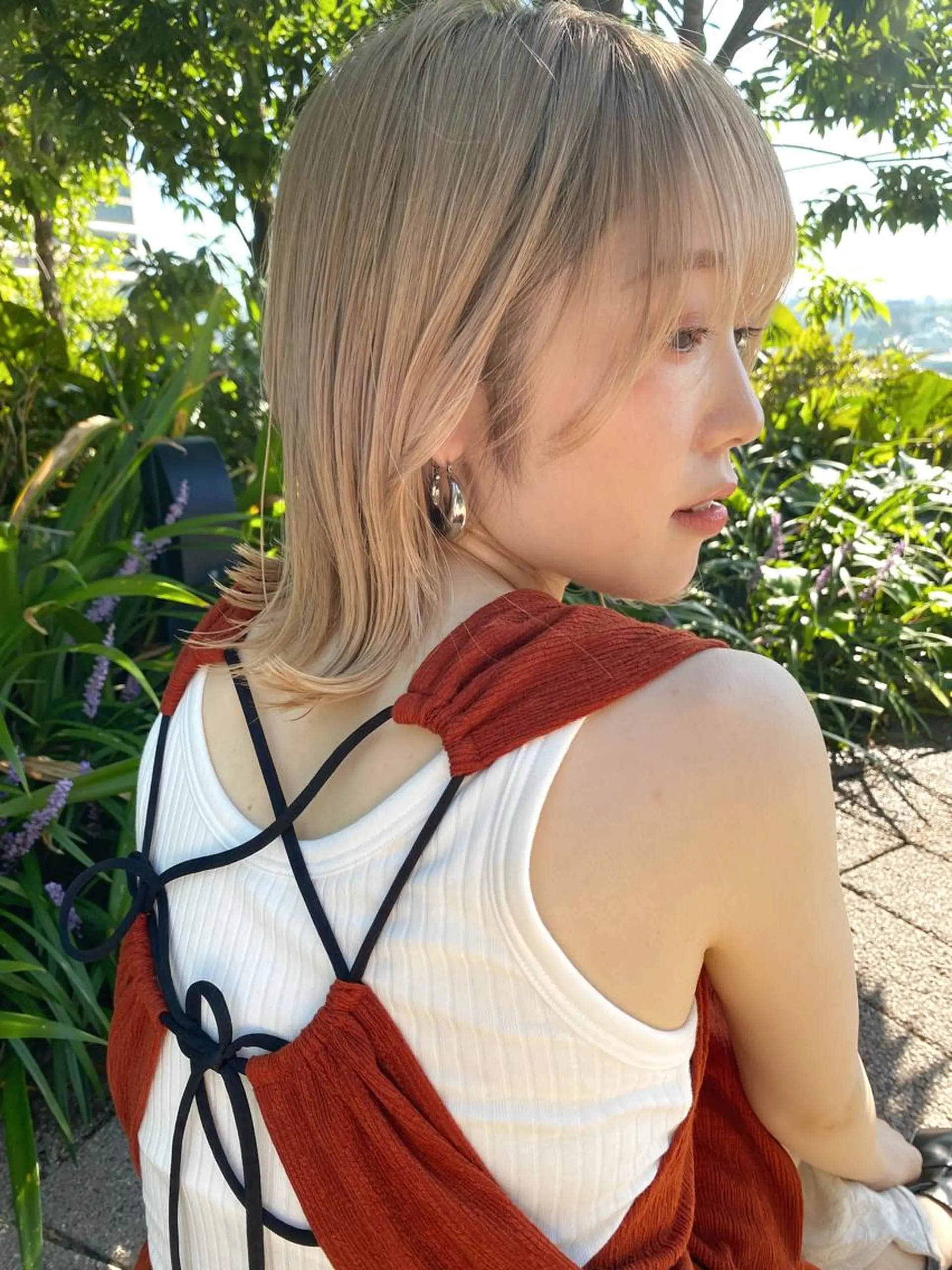 ミディアム カラー ボブ 外ハネヘア GO TODAY SHAiRE SALON Arc店所属・🉐メンズヘア特化 men's/ケンイチのヘアスタイル