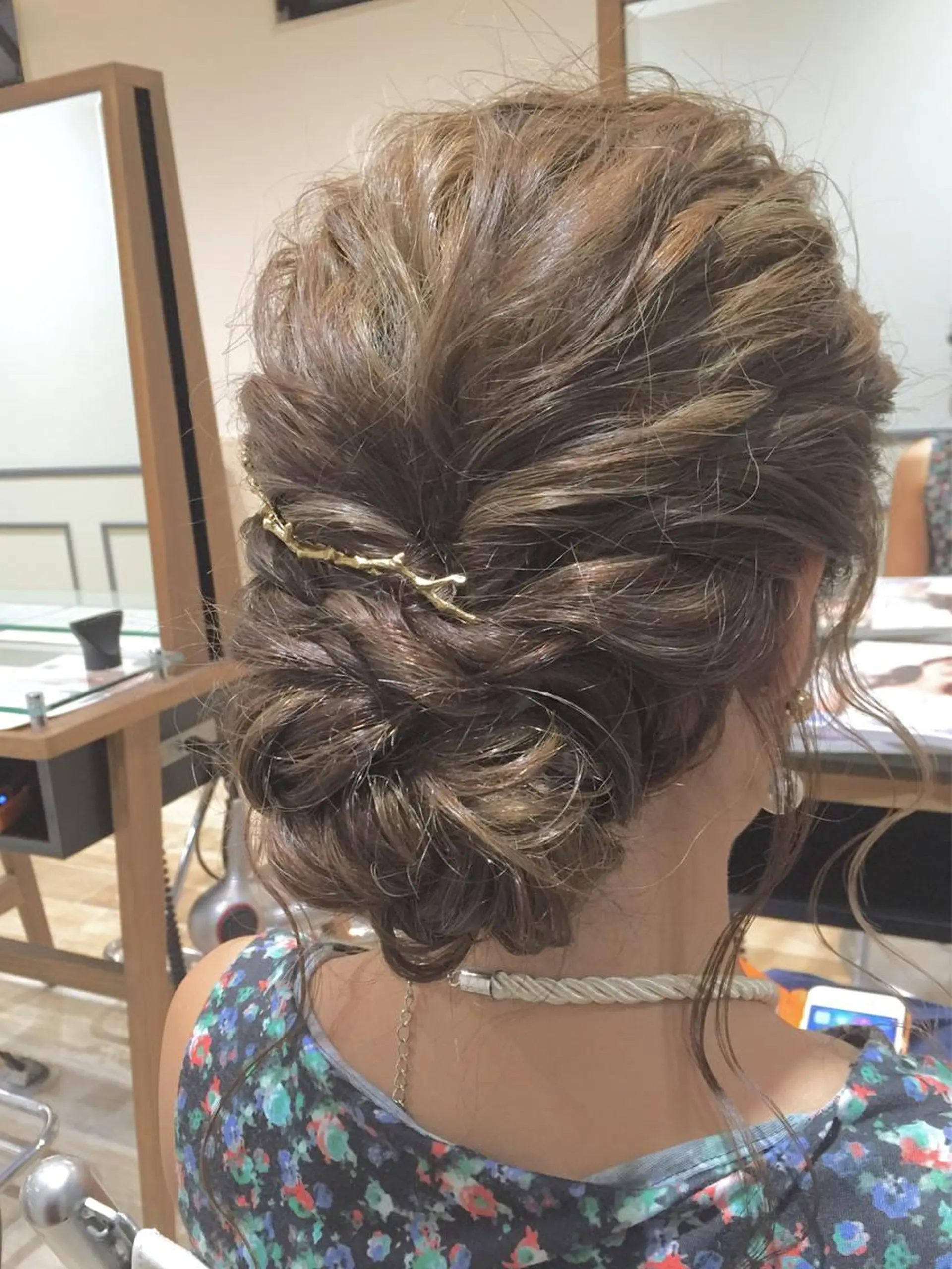 ヘアアレンジ 東 みのりのヘアスタイル