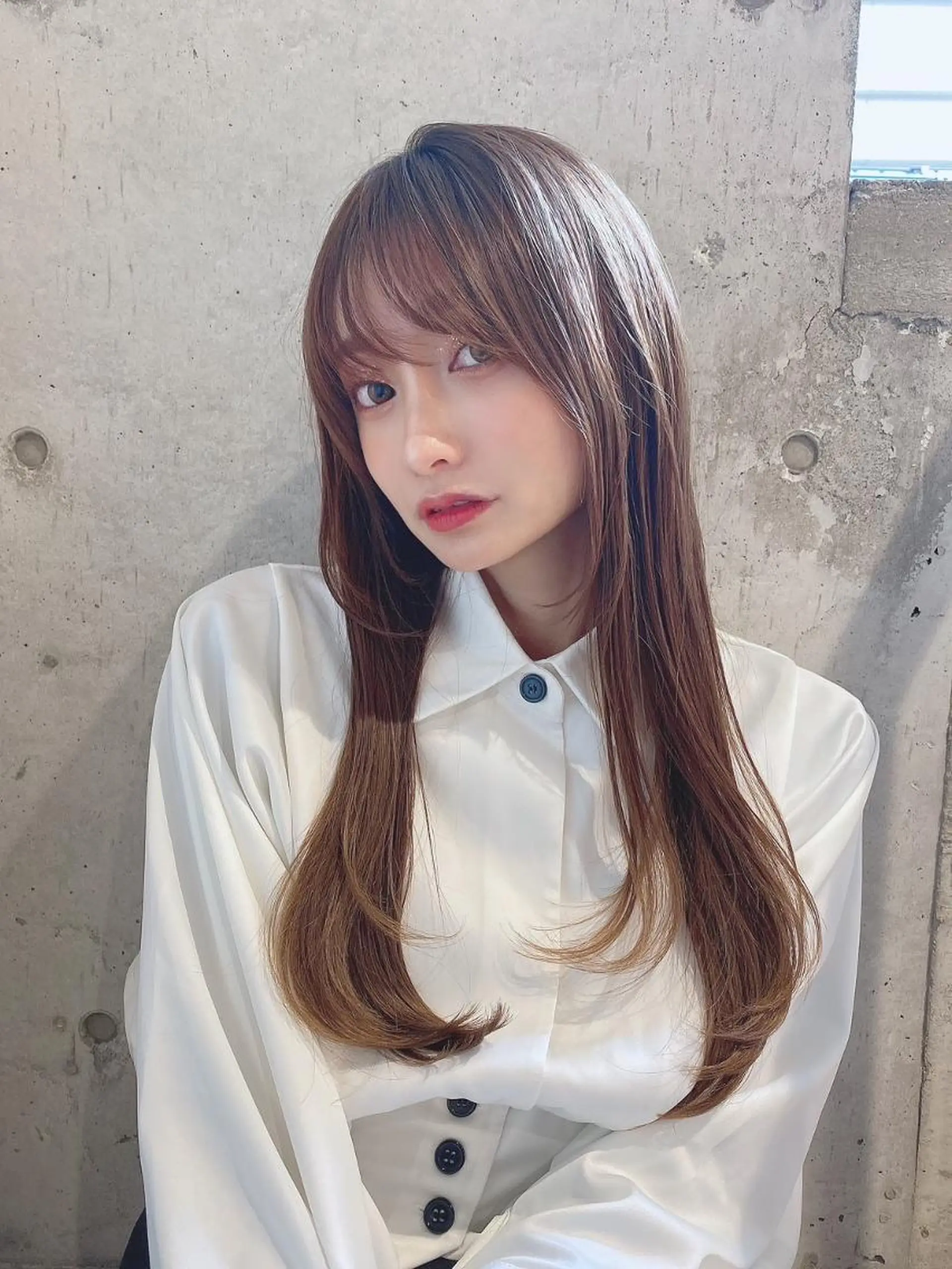 ミディアム ヘアカラー 🎊ルービック 京橋店💛のヘアスタイル