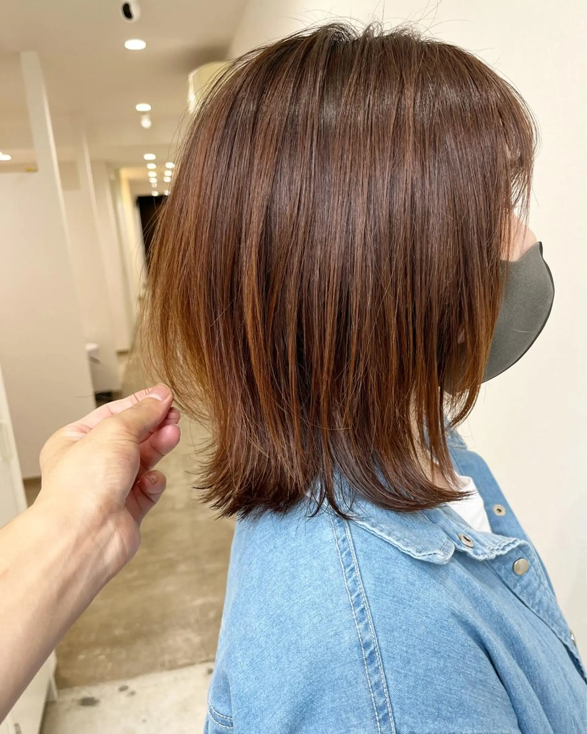 ミディアム ウルフカット ショート&ボブ井上 菜樹のヘアスタイル