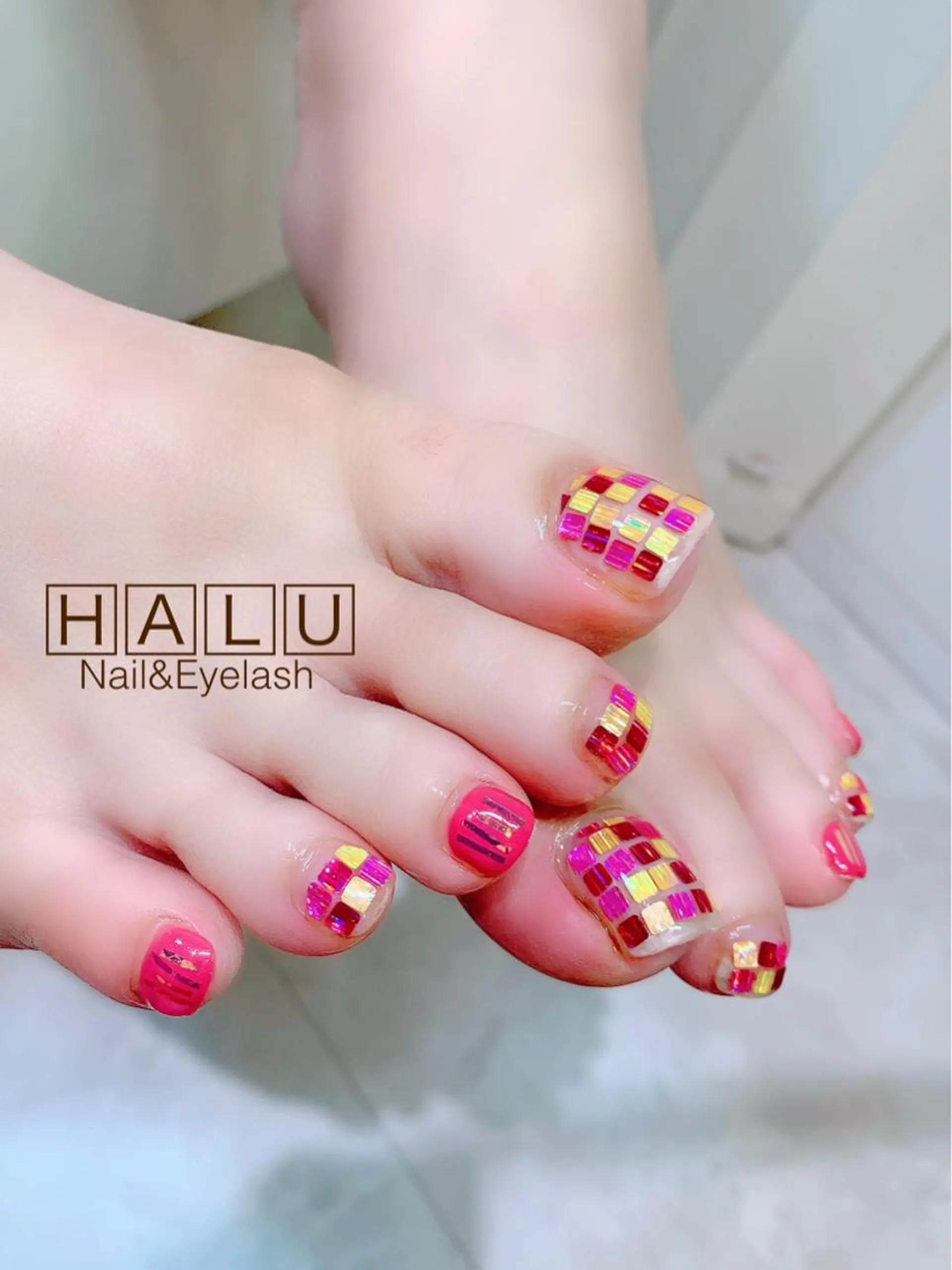 ネイル フットネイル HALU ハルのネイルデザイン