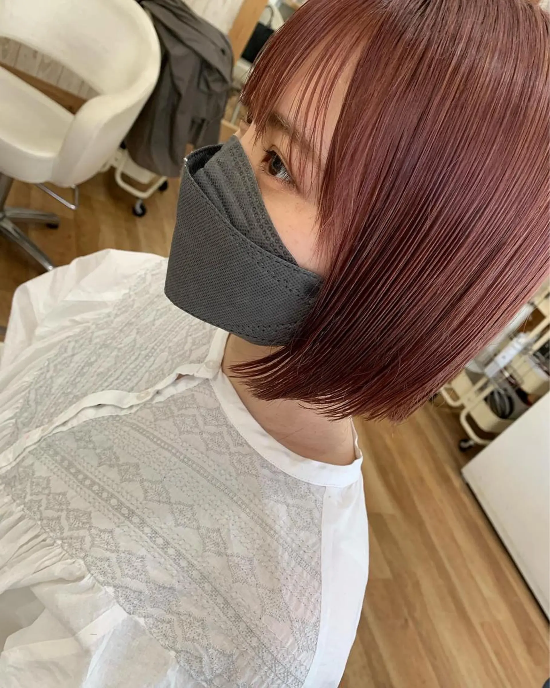 ショート カラー ボブ hair &make EPICRUMIのヘアスタイル