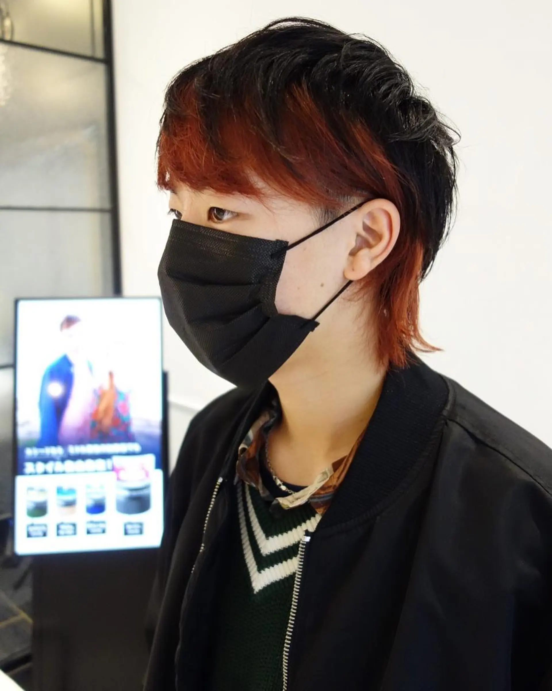 ミディアム カラー パーマ ヘアアレンジ メンズ キッズ ネイル マツエク・マツパ メンズインナーカラー メンズウルフカット インナーカラー ウルフカット メンズネイル 🫧垢抜けヘア🫧 SHIORIのヘアスタイル