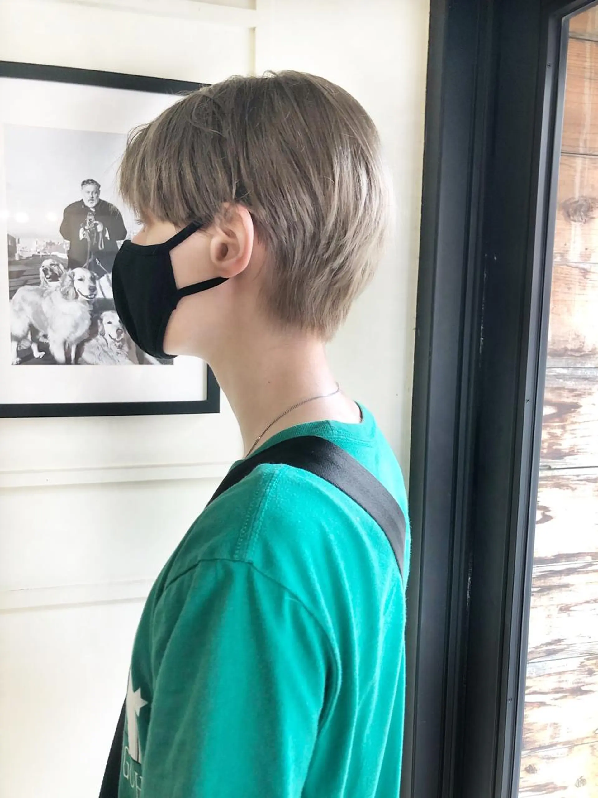 ショート 🌿ダブルカラー/ 明大前/中村渓太のヘアスタイル