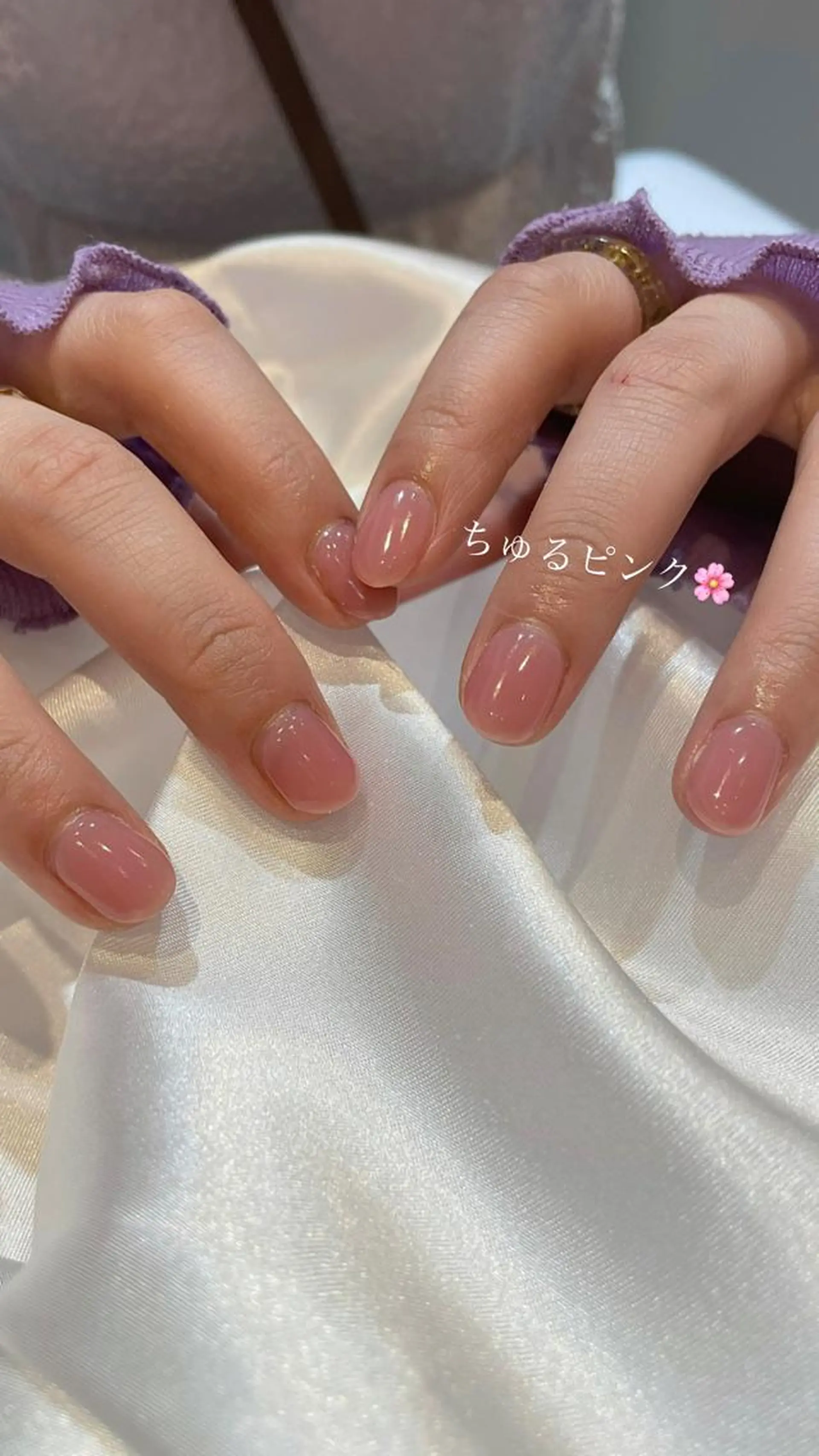 ネイル ジェルネイル ガーリー 氷ネイル・うるうるネイル 韓国ネイル マグネットネイル classic 新横浜所属・山田 暉のネイルデザイン