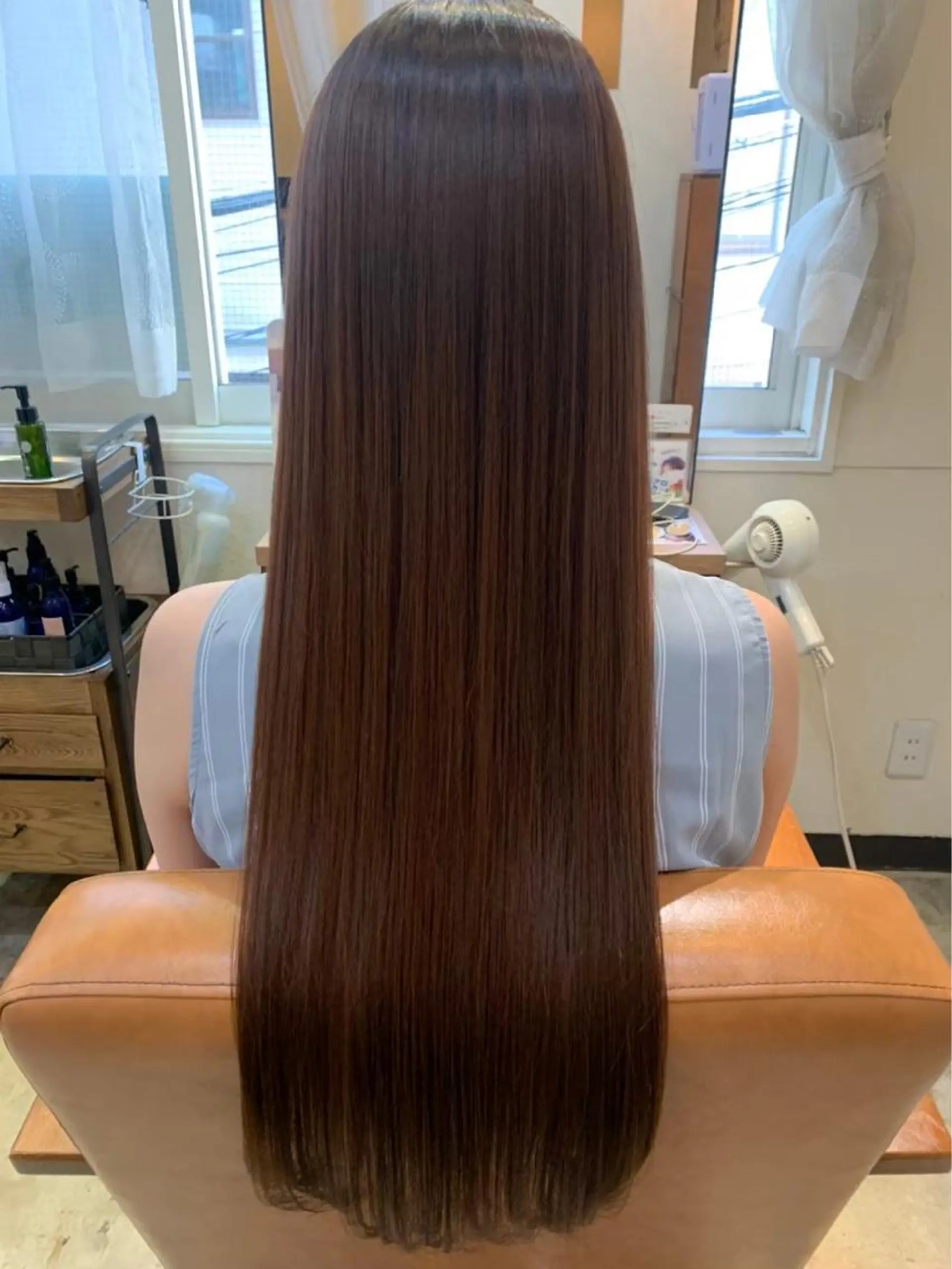 ロング 髪質改善 トリートメント クスカワ ノリエのヘアスタイル