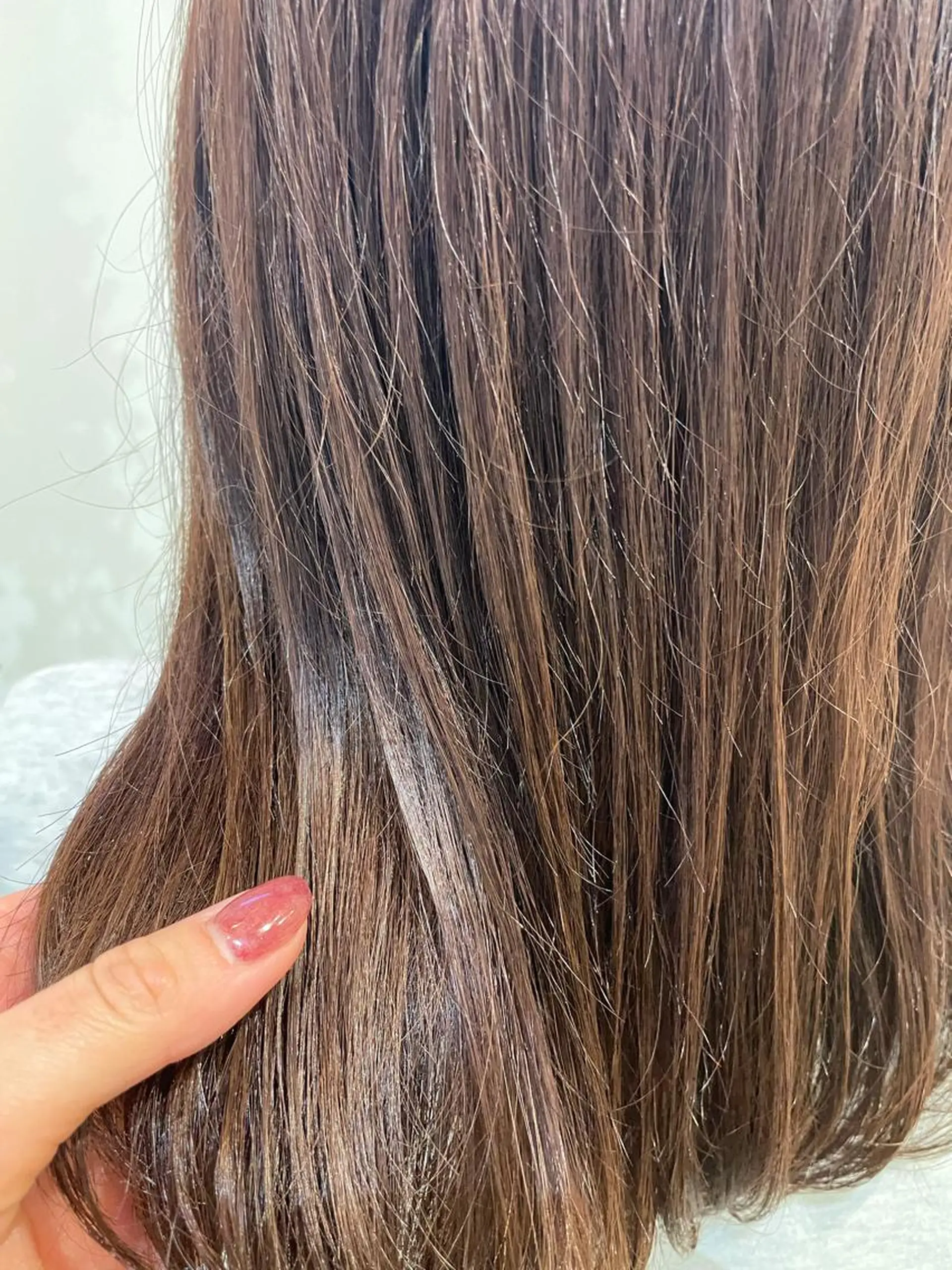 カラー ヘアカラー トリートメント 髪質改善カラー🤍 エクステ✨君島由実子のヘアスタイル