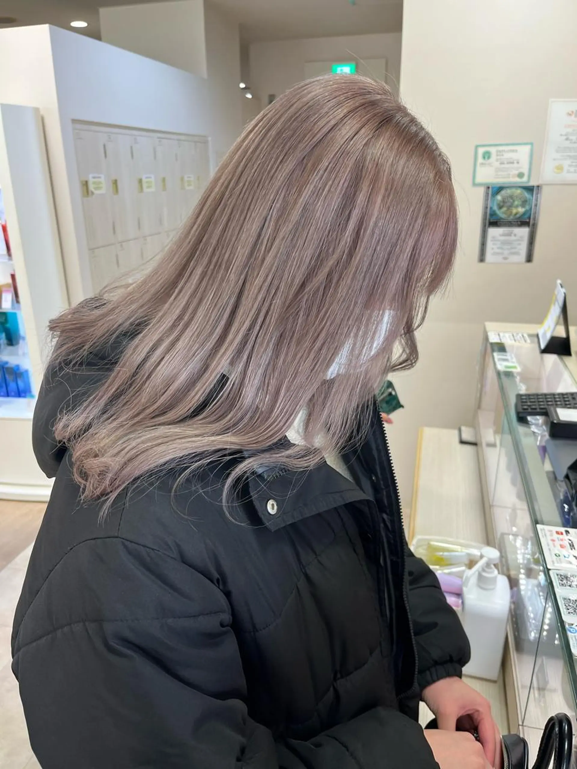 ミディアム カラー 暖色専門美容師🎀 お客様満足度◎のヘアスタイル