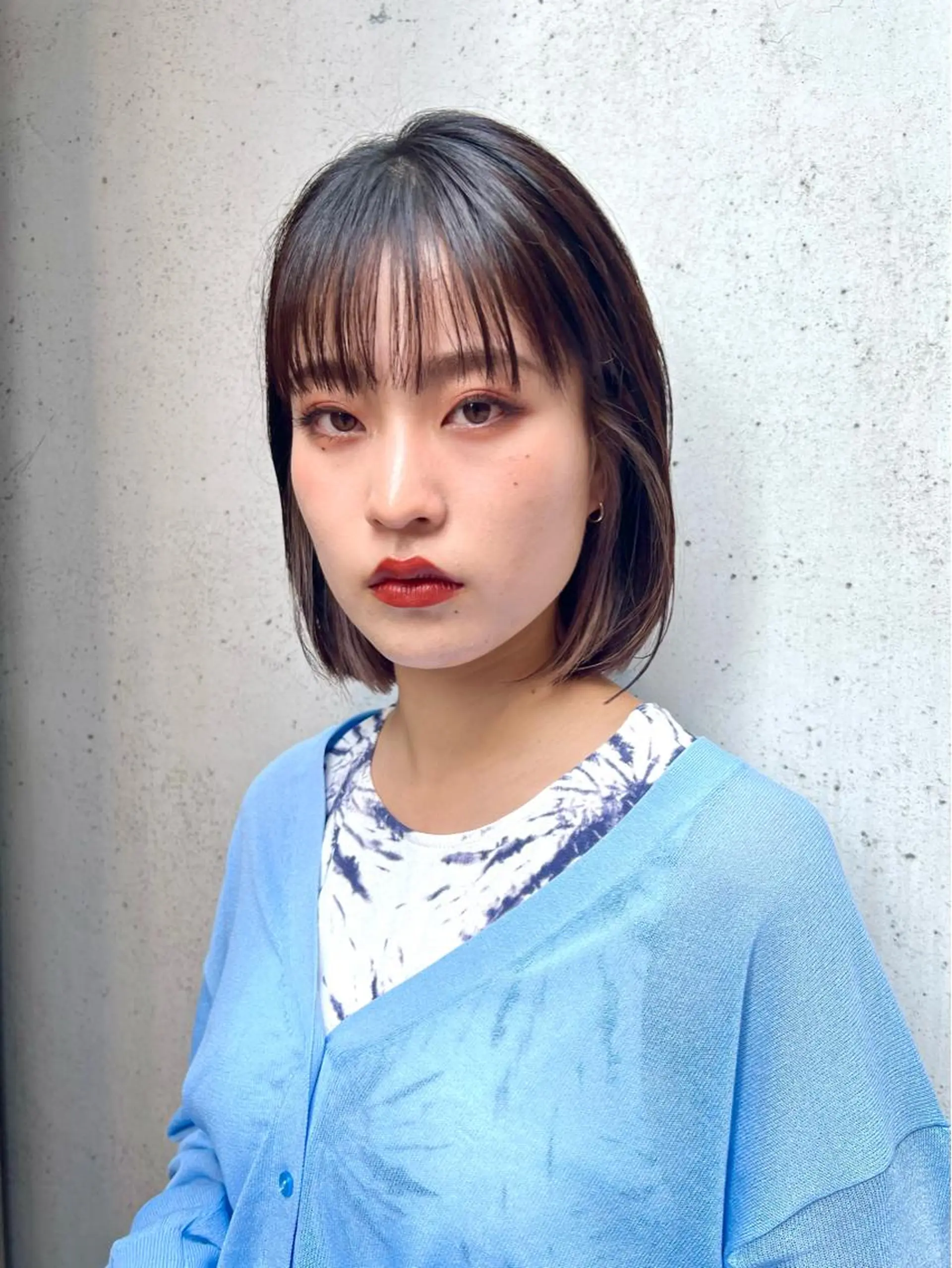 ショート カラー インナーカラー ボブ ヘアカラー トリートメント レイヤー専門家 ダブルカラー修のヘアスタイル