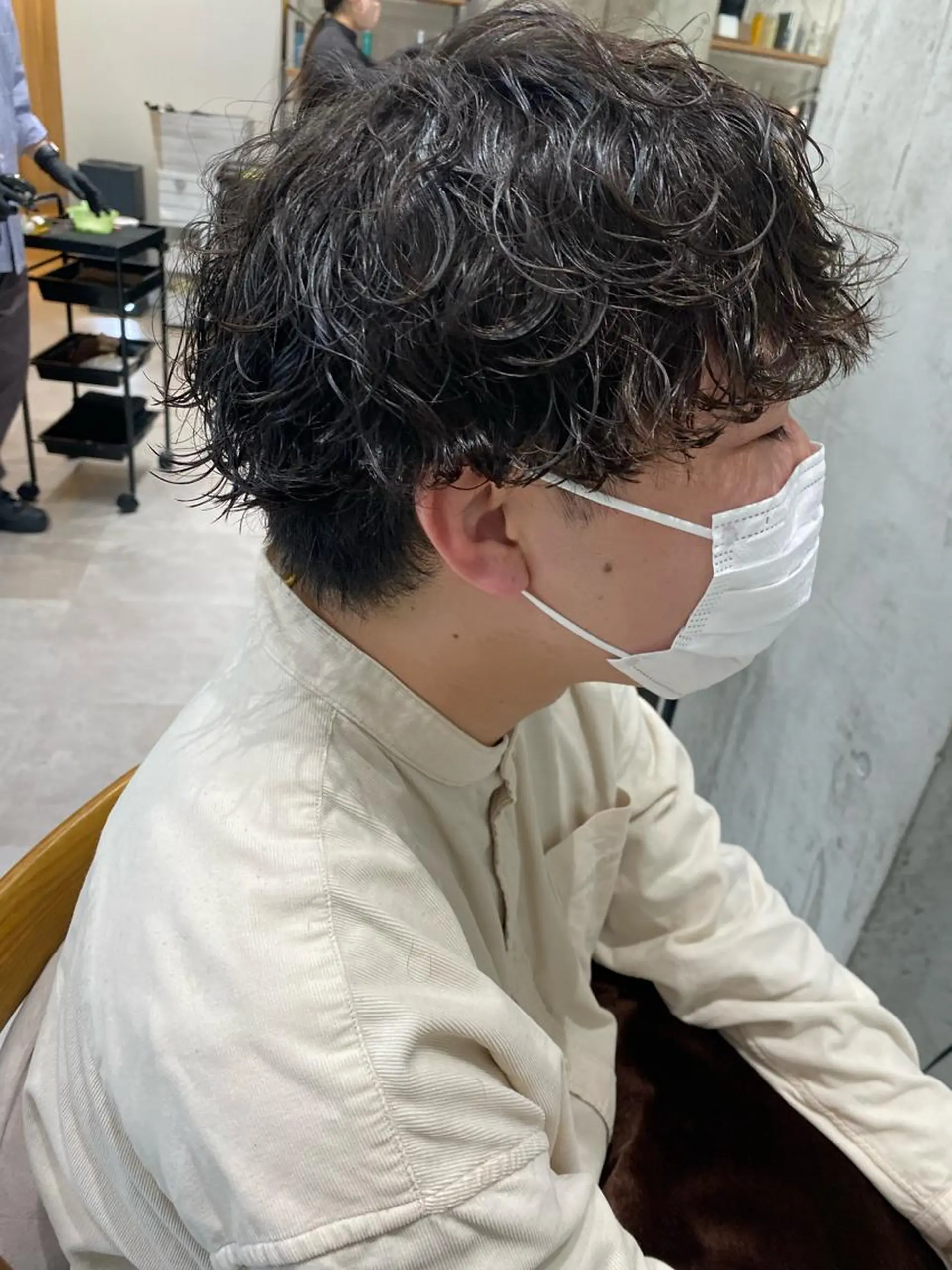 パーマ メンズ カット パーマ トリートメント 似合う髪型が 分からない方へのヘアスタイル