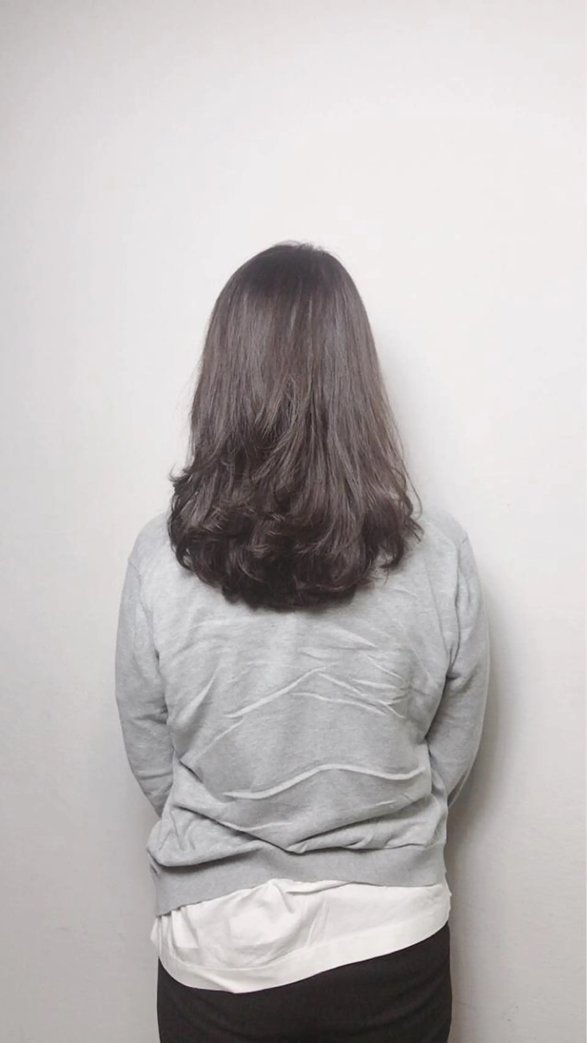 セミロング パーマ ヘアアレンジ セミロングパーマ 岩田菜央 《武蔵小杉》のヘアスタイル